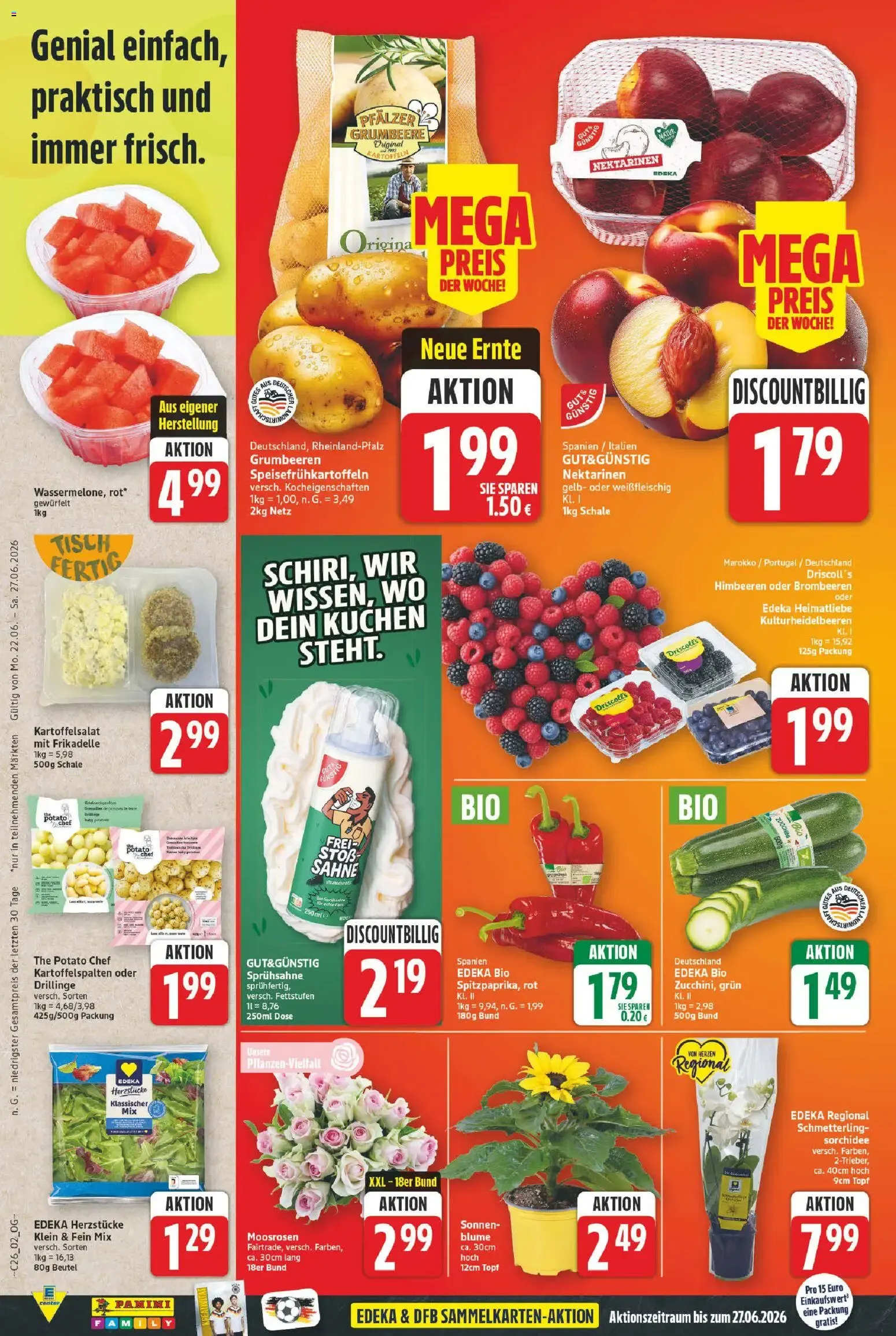 E center Prospekt (ab 22.06.2026) zum Blättern von 22. Juni bis 27. Juni 2026 - Prospekt seite 2