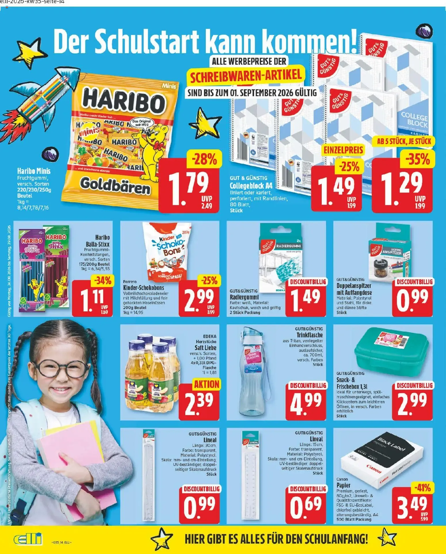 Elli Markt Prospekt vom 24.08.2026 – Angebote online von 24. August bis 29. August 2026 - Prospekt seite 14