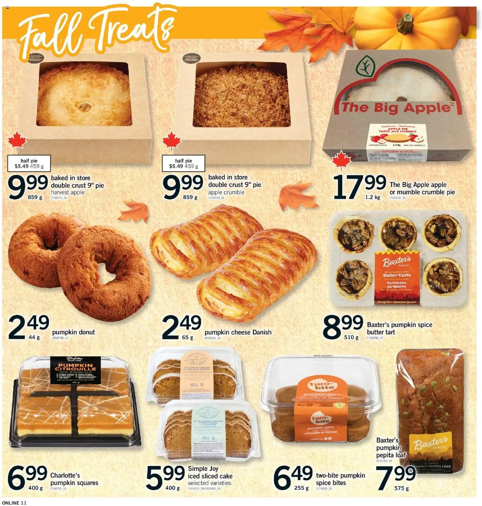 Fortinos weekly flyer / circulaire from Sep 24, 2026 > weekly specials & deals from September 24 to September 30 2026 - flyer page 11