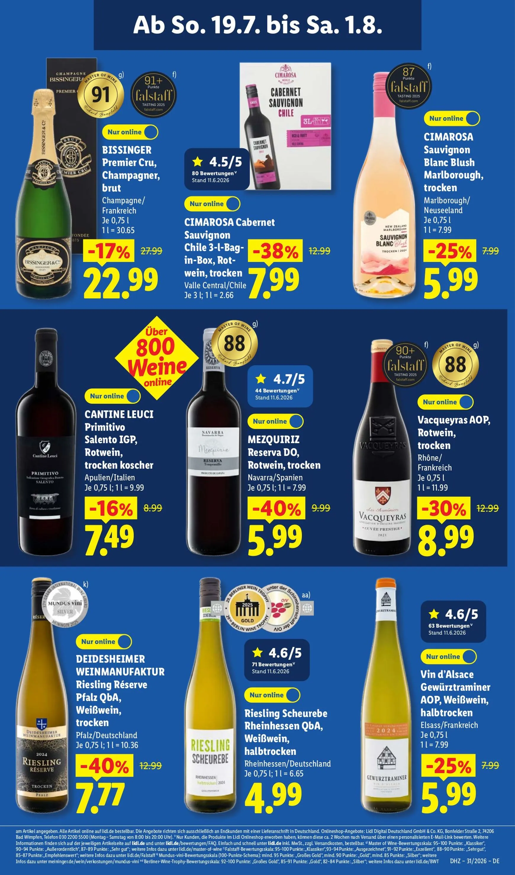 Lidl Prospekt nächste Woche – von Montag 27.07.2026 bis Samstag 01.08.2026 von 27. Juli bis 1. August 2026 - Prospekt seite 30