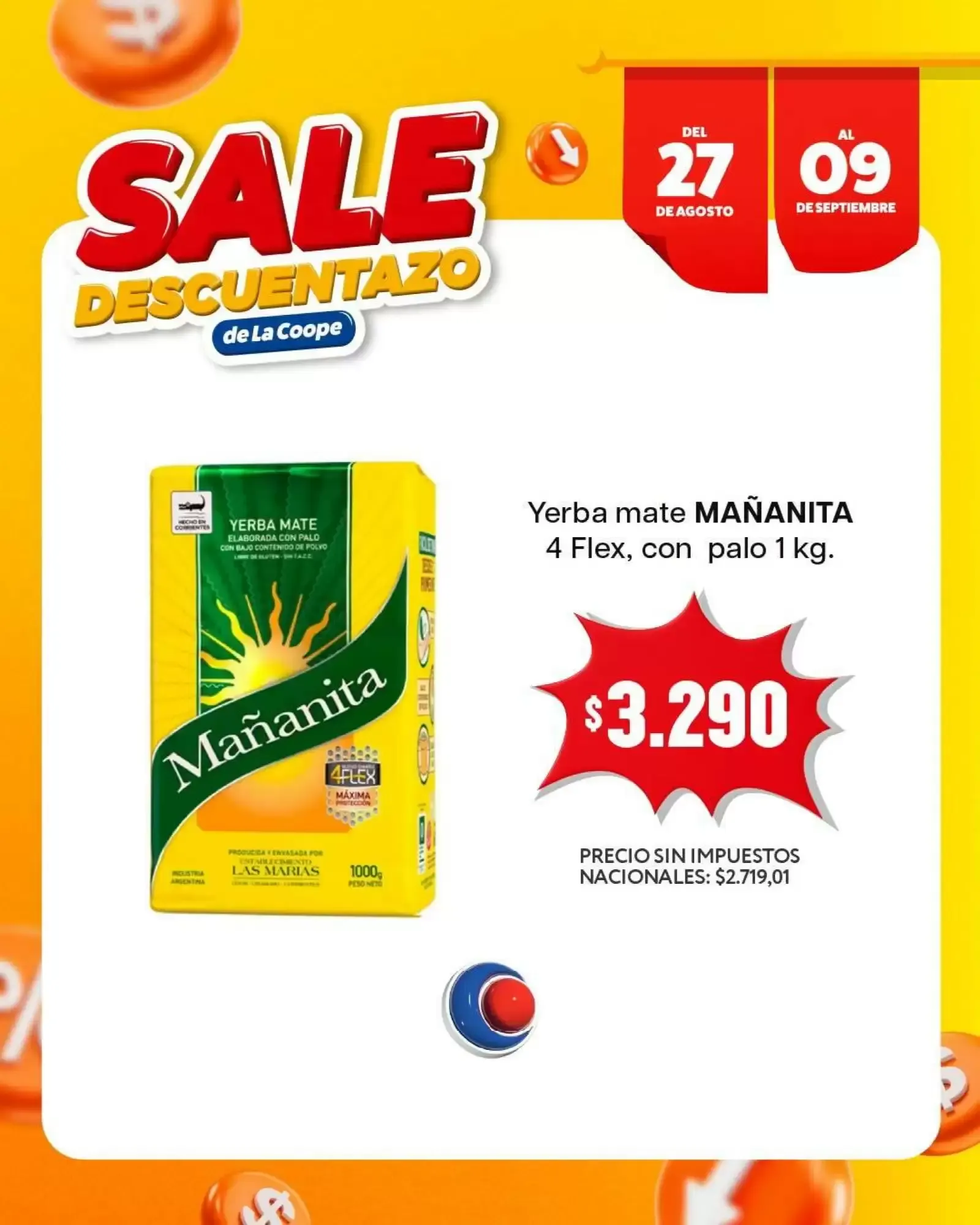 Ofertas de Sale Descuentazo de La Coope 27 de agosto al 9 de septiembre 2026 - Página 7 del catálogo
