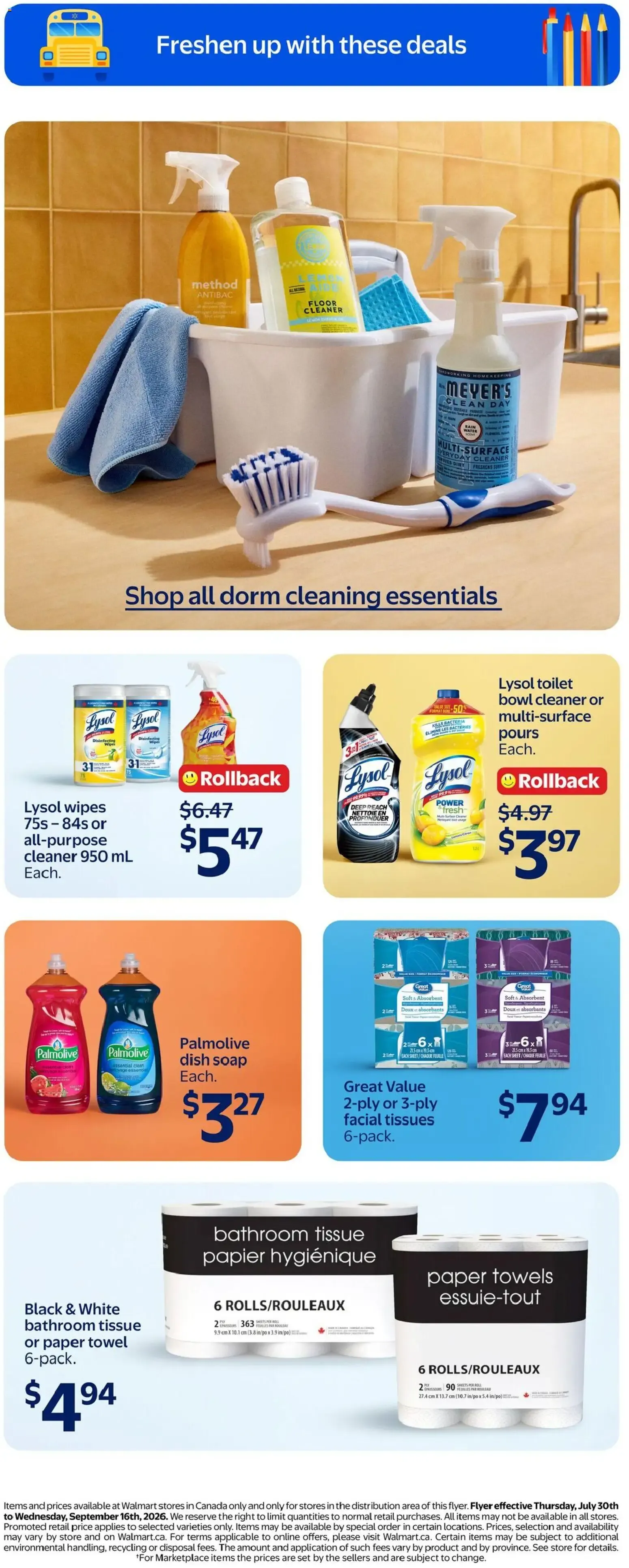 Walmart weekly flyer from Aug 27, 2026 > weekly specials & deals from August 27 to September 2 2026 - flyer page 29