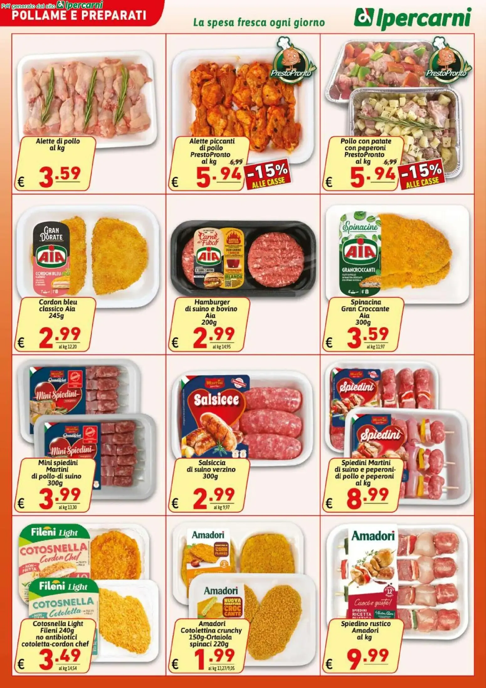 Ipercarni volantino dal 12/08/2026 - online Offerte da 12 agosto a 20 agosto di 2026 - Pagina del volantino 4