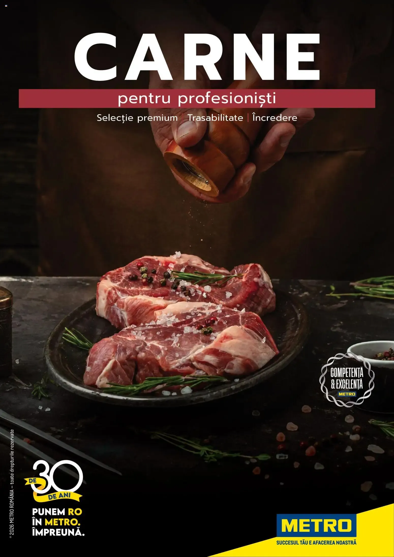 Catalog Metro catalog - Carne pentru Profesioniști - Oferta 03.06.2025 - 31.12.2026 de la 3 iunie până la 31 decembrie 2026 - Revista Pagina 1