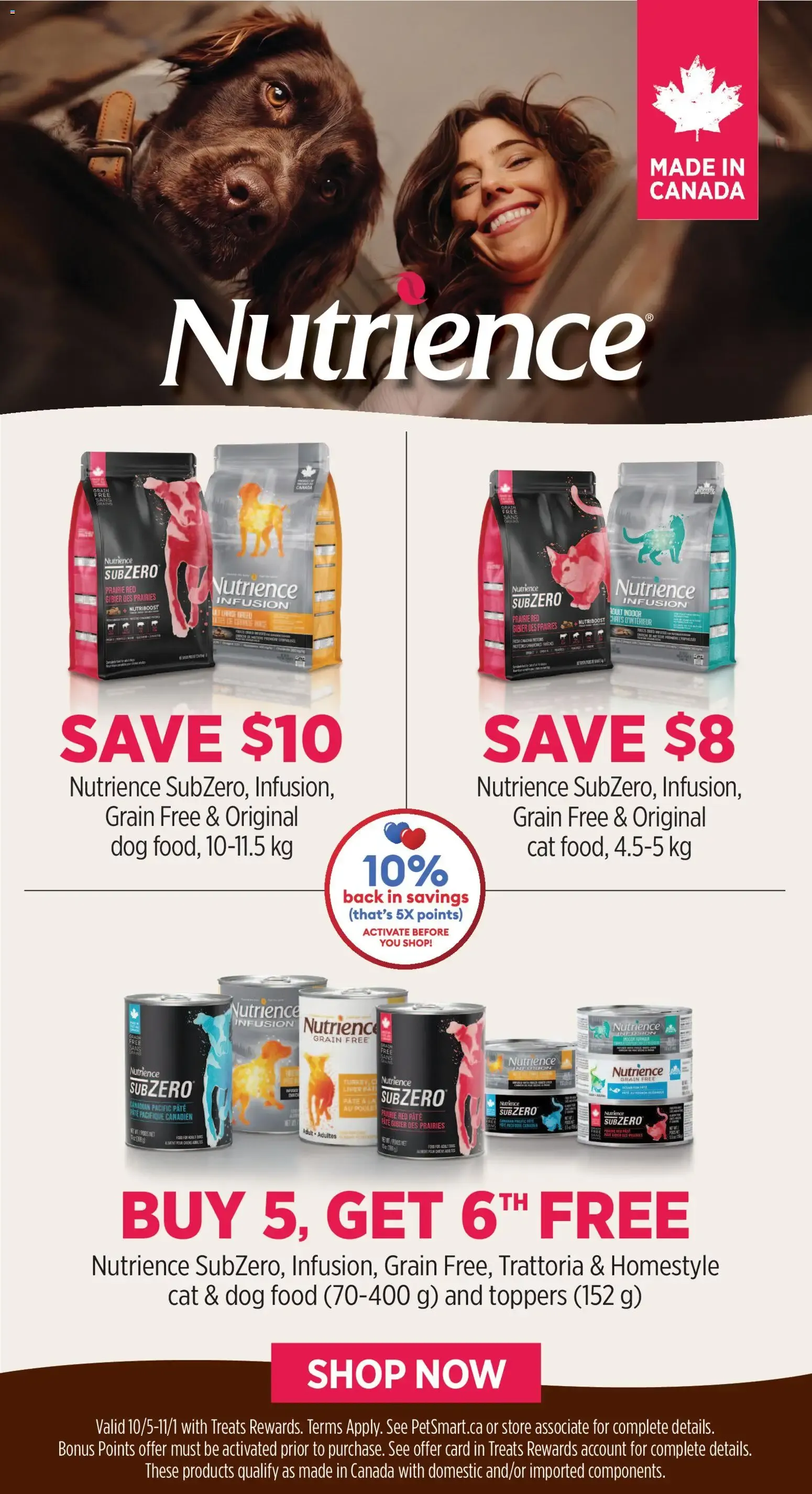 Petsmart weekly flyer / circulaire from Oct 5, 2026 > weekly specials & deals from October 5 to November 1 2026 - flyer page 6