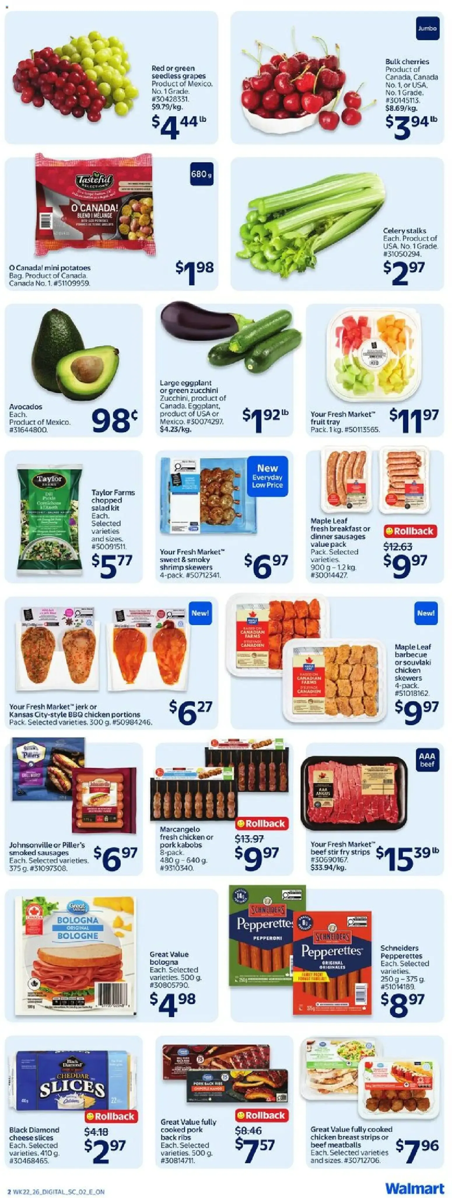 Walmart weekly flyer from Jun 25, 2026 > weekly specials & deals from June 25 to July 1 2026 - flyer page 5