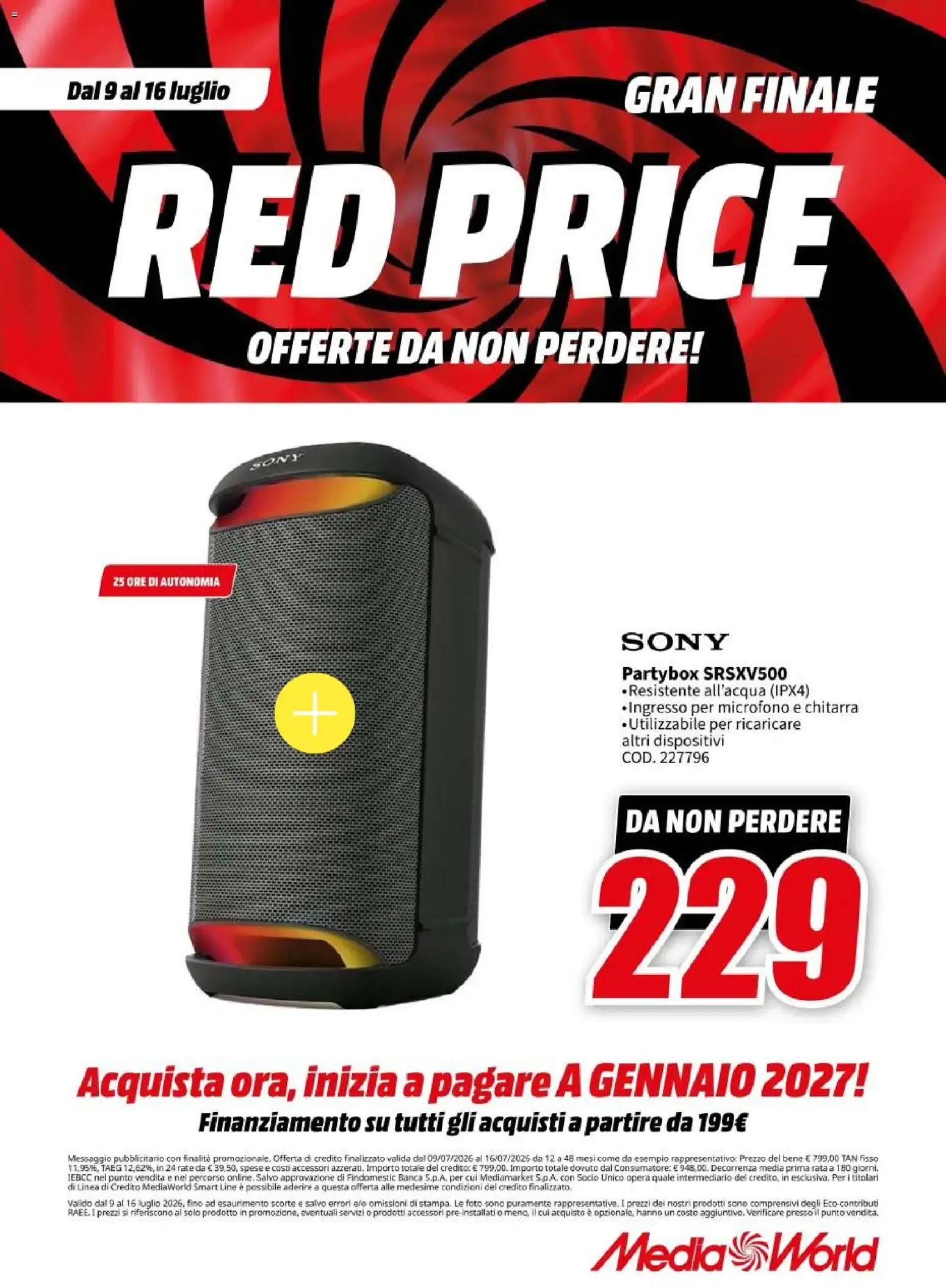 GRAN FINALE RED PRICE - OFFERTE DA NON PERDERE! da 9 luglio a 16 luglio di 2026 - Pagina del volantino 14