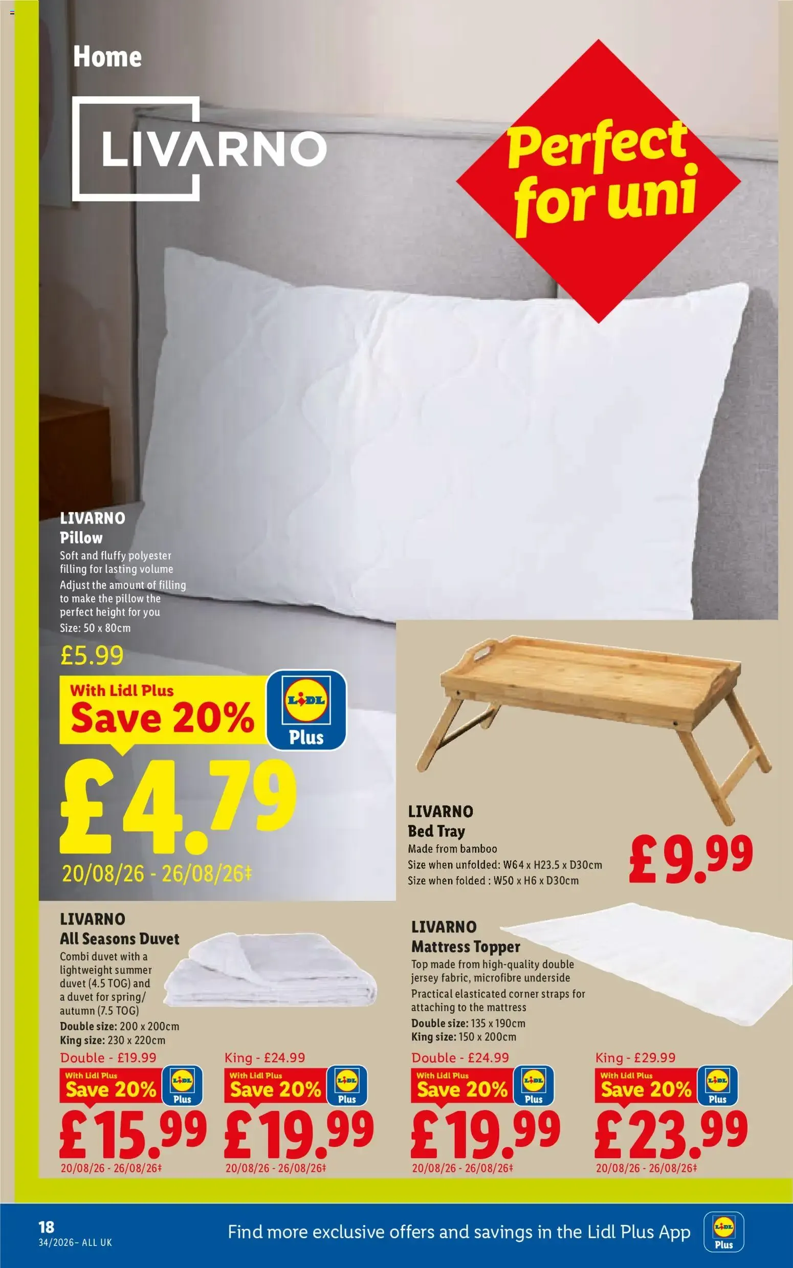 Weekly offers Lidl Wales (20/08/2026 - 26/08/2026) - Offers Online from 20 August to 26 August 2026 - Catalogue Page 22