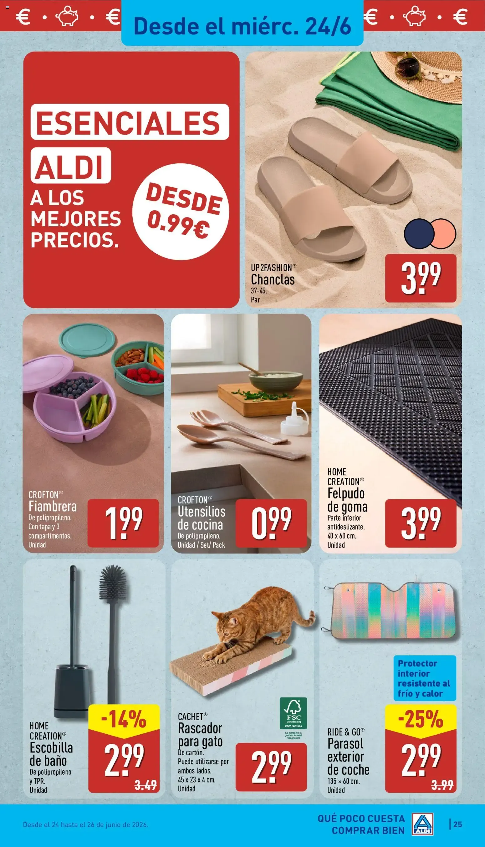 Catálogo de Aldi folleto Canarias del 22/06/2026 | Catálogo 22 de junio al 28 de junio 2026 - Página 25