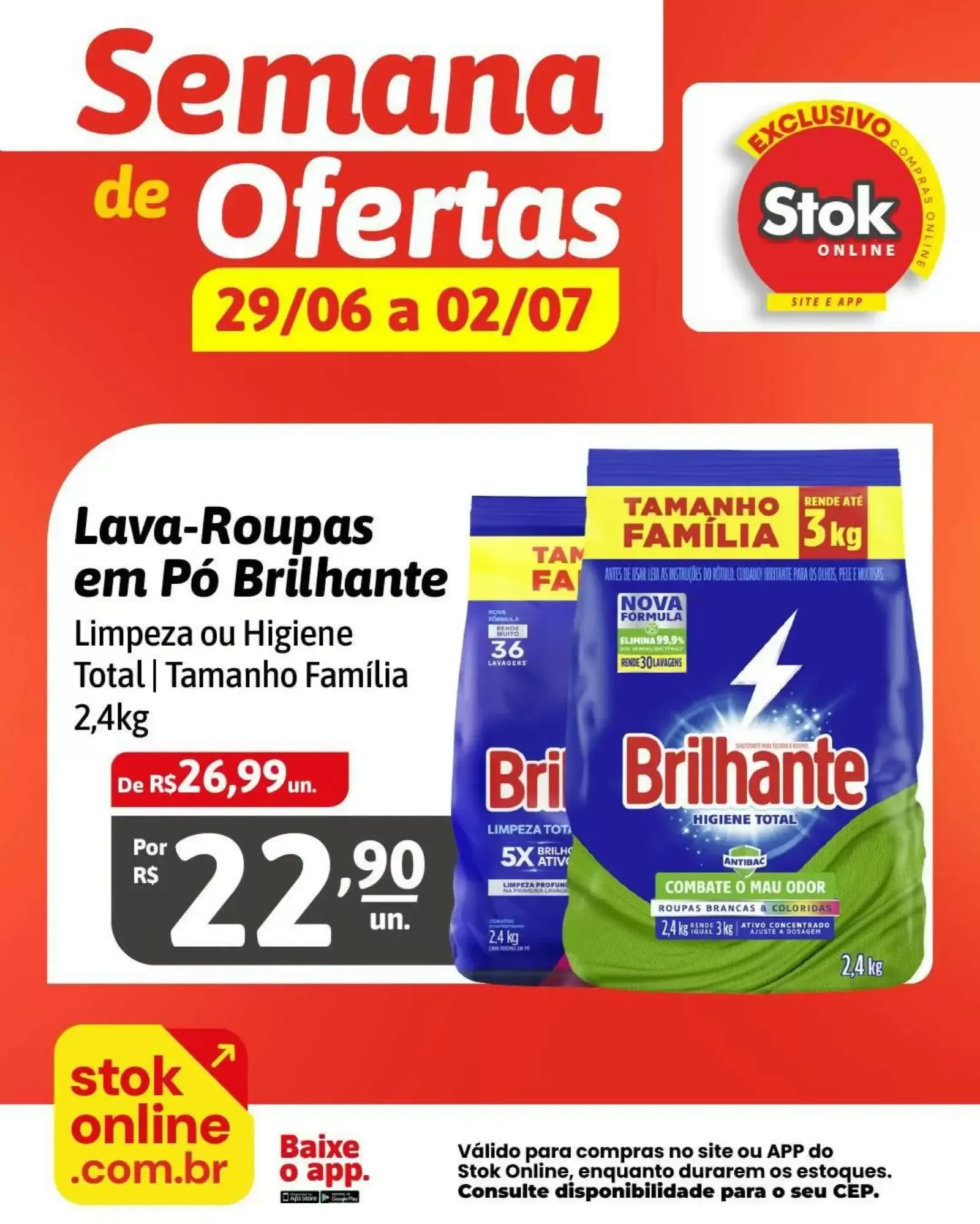 Encarte de Semana de Ofertas Stok Online 29 de junho até 2 de julho 2026 - Pagina 1