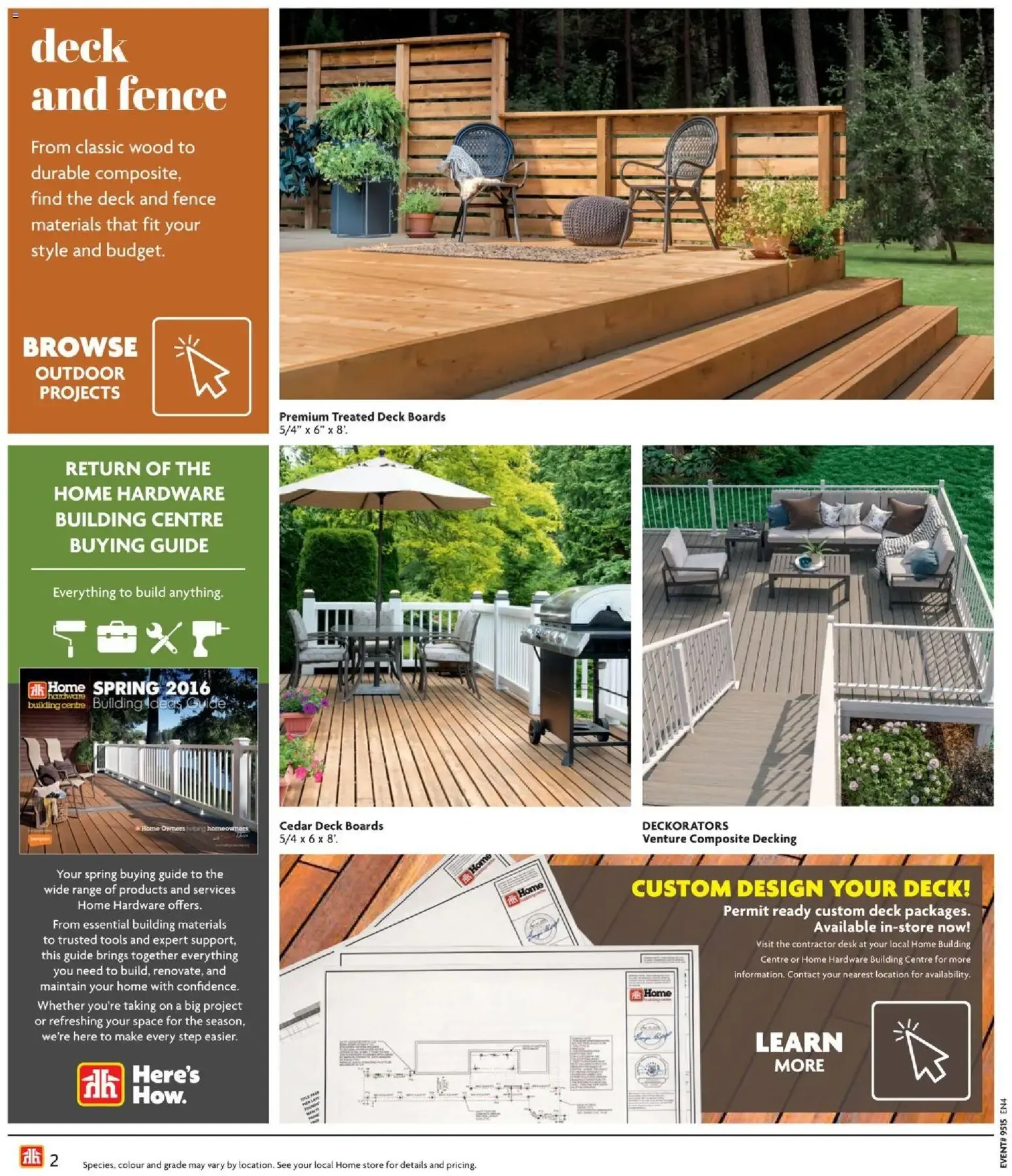 Home Hardware flyer - Building Guide from Apr 9, 2026 > weekly specials & deals from April 9 to July 31 2026 - flyer page 2