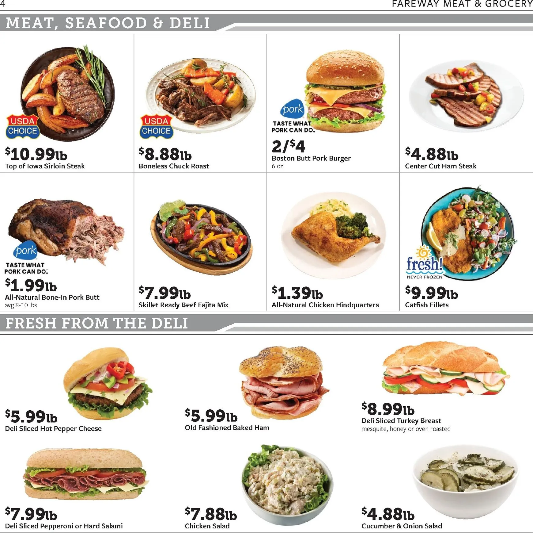 Weekly ad Fareway Meat & Grocery - Fire Up The Grill from August 10 to August 15 2026 - Page 4