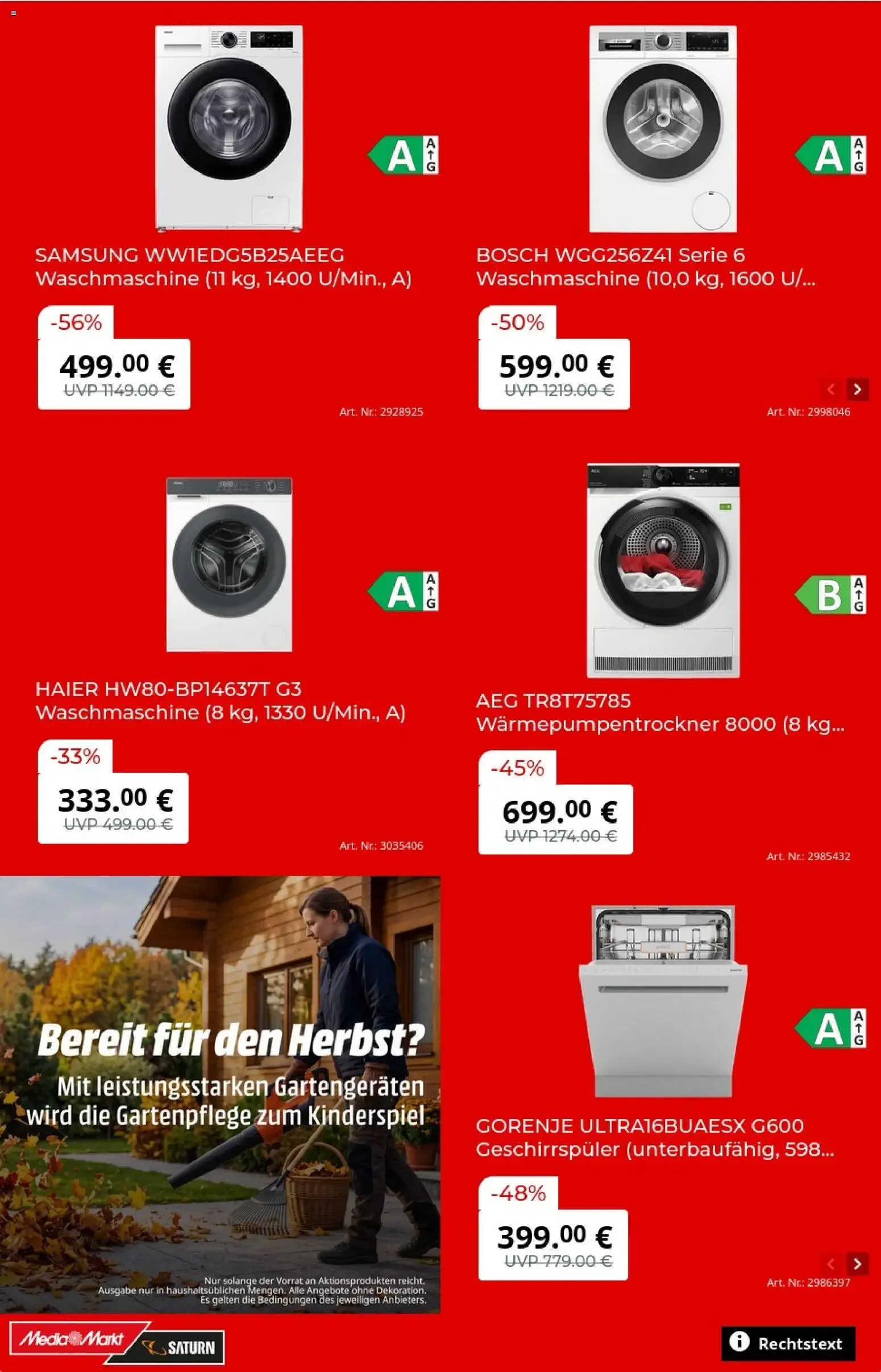 TIEFPREIS FINALE von 21. September bis 29. September 2026 - Prospekt seite 14