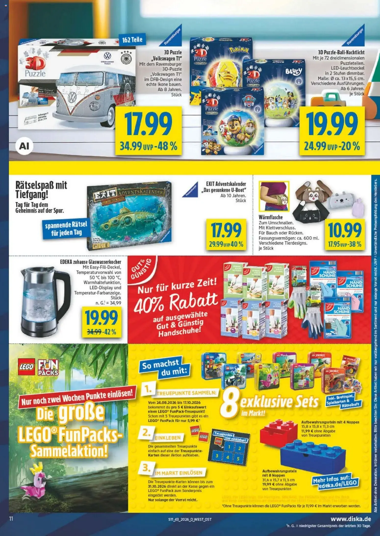 Diska Prospekt (ab 19.10.2026) zum Blättern von 19. Oktober bis 24. Oktober 2026 - Prospekt seite 11