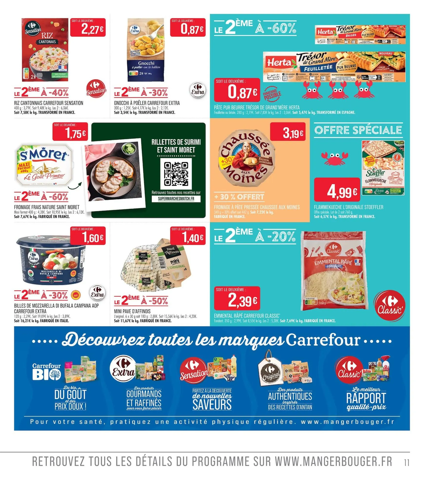 Flyer Match pour la semaine prochaine du du mardi 28/07/2026 au du dimanche 09/08/2026 du 28 juillet au 9 août 2026 - Catalogue page 11