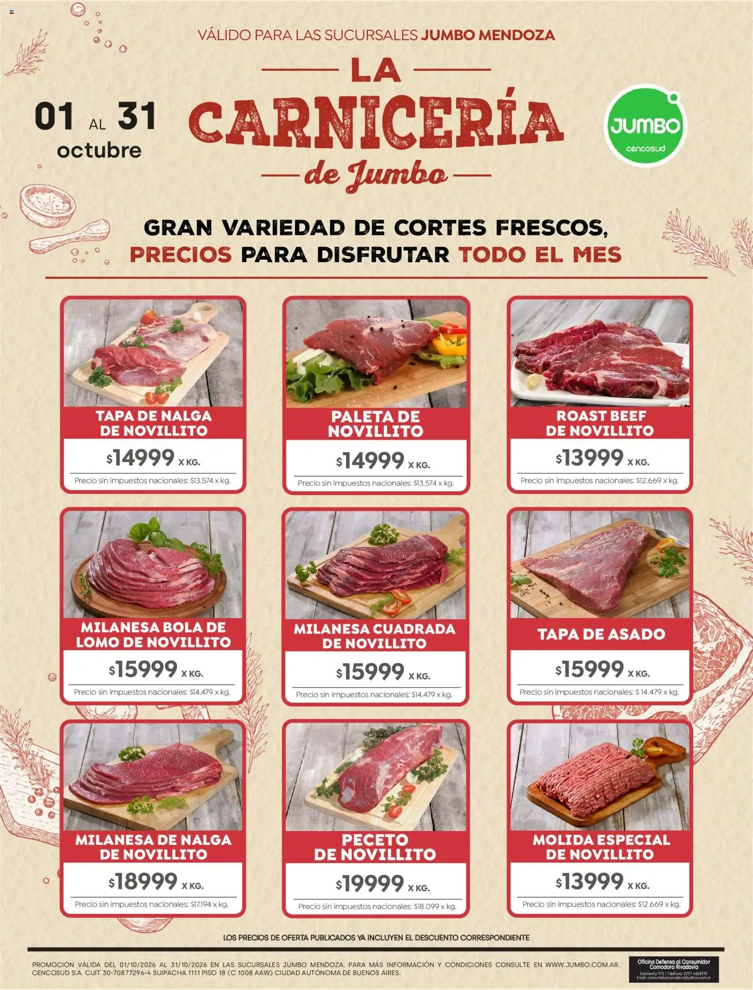 Ofertas de Jumbo - La Carnicería de Jumbo del 01/10/2026 - 31/10/2026 1 de octubre al 31 de octubre 2026 - Página 2 del catálogo