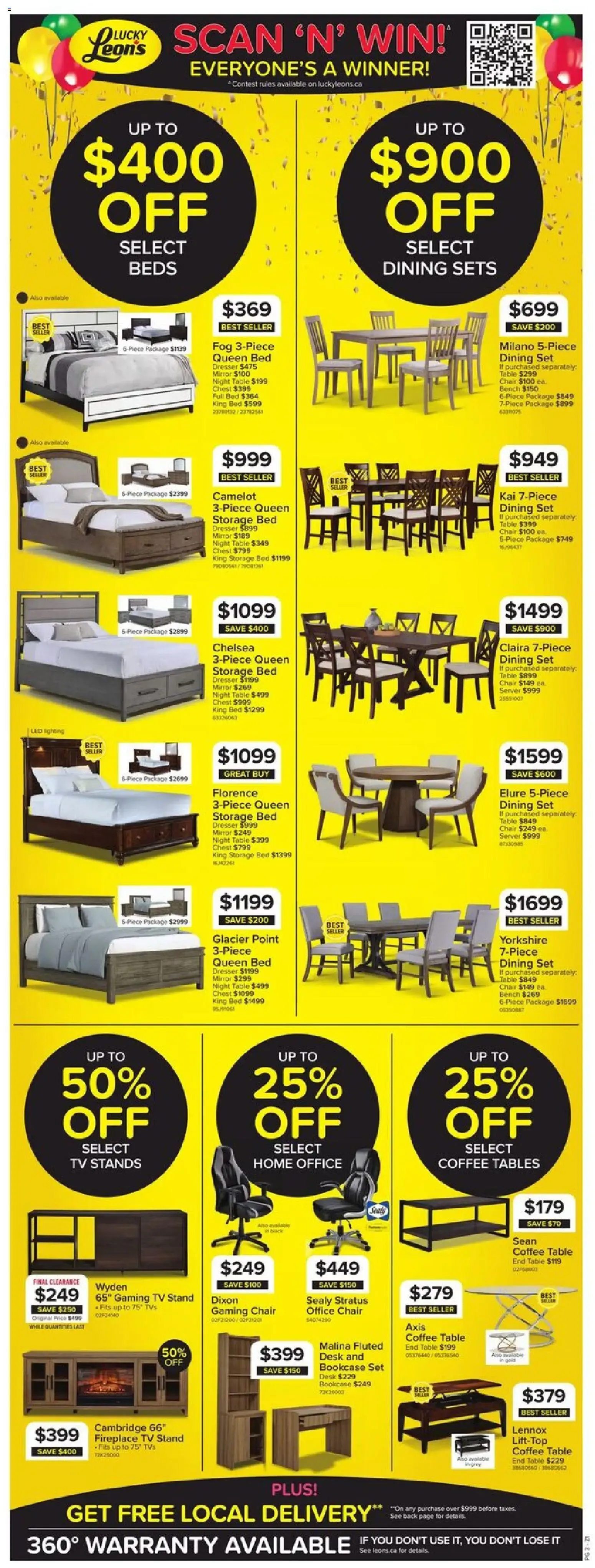 Leon's Customer Appreciation Event from September 10 to September 16 2026 - flyer page 3