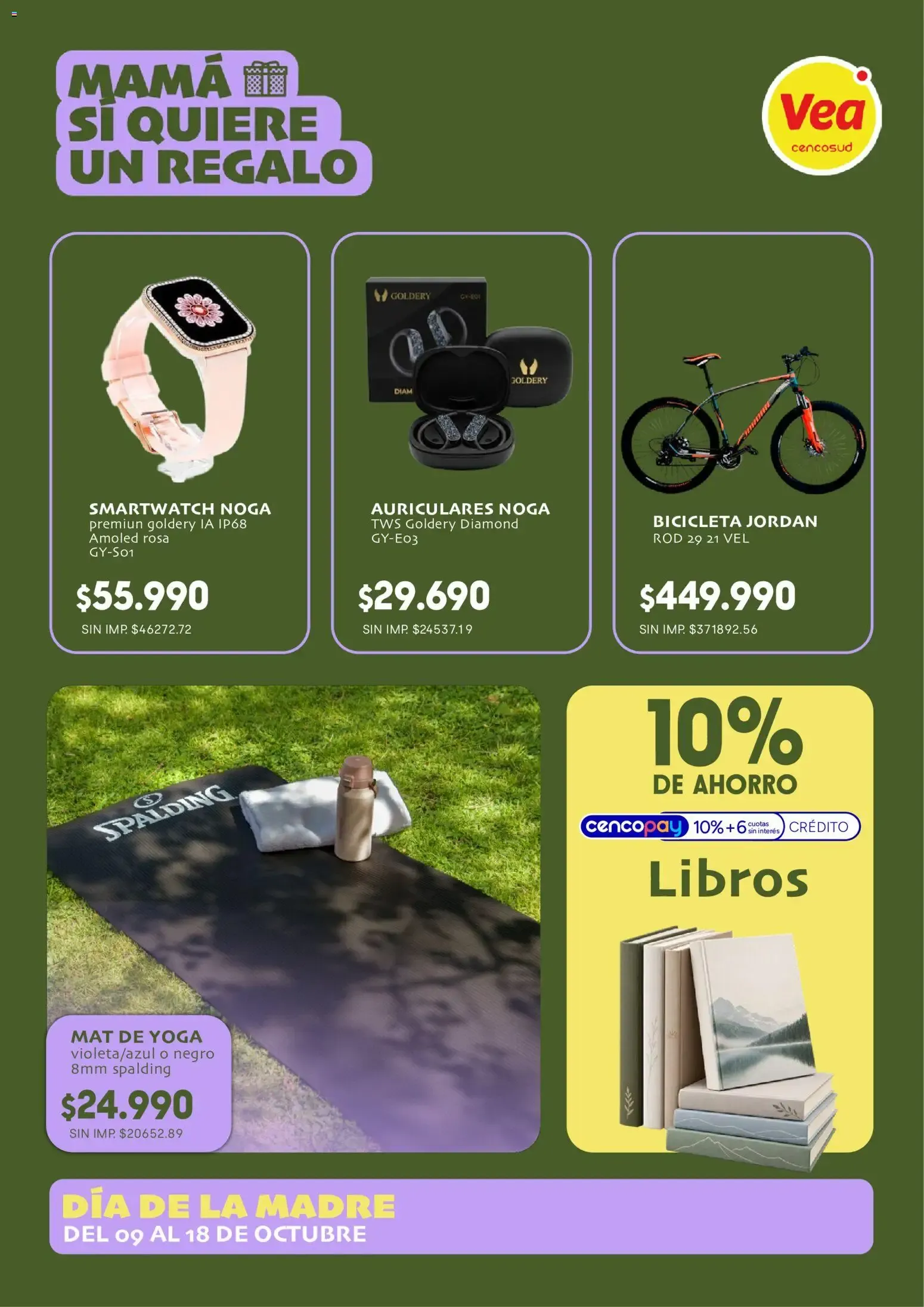 Ofertas de Vea - Folleto nacional día de la madre del 09/10/2026 - 18/10/2026 9 de octubre al 18 de octubre 2026 - Página 8 del catálogo