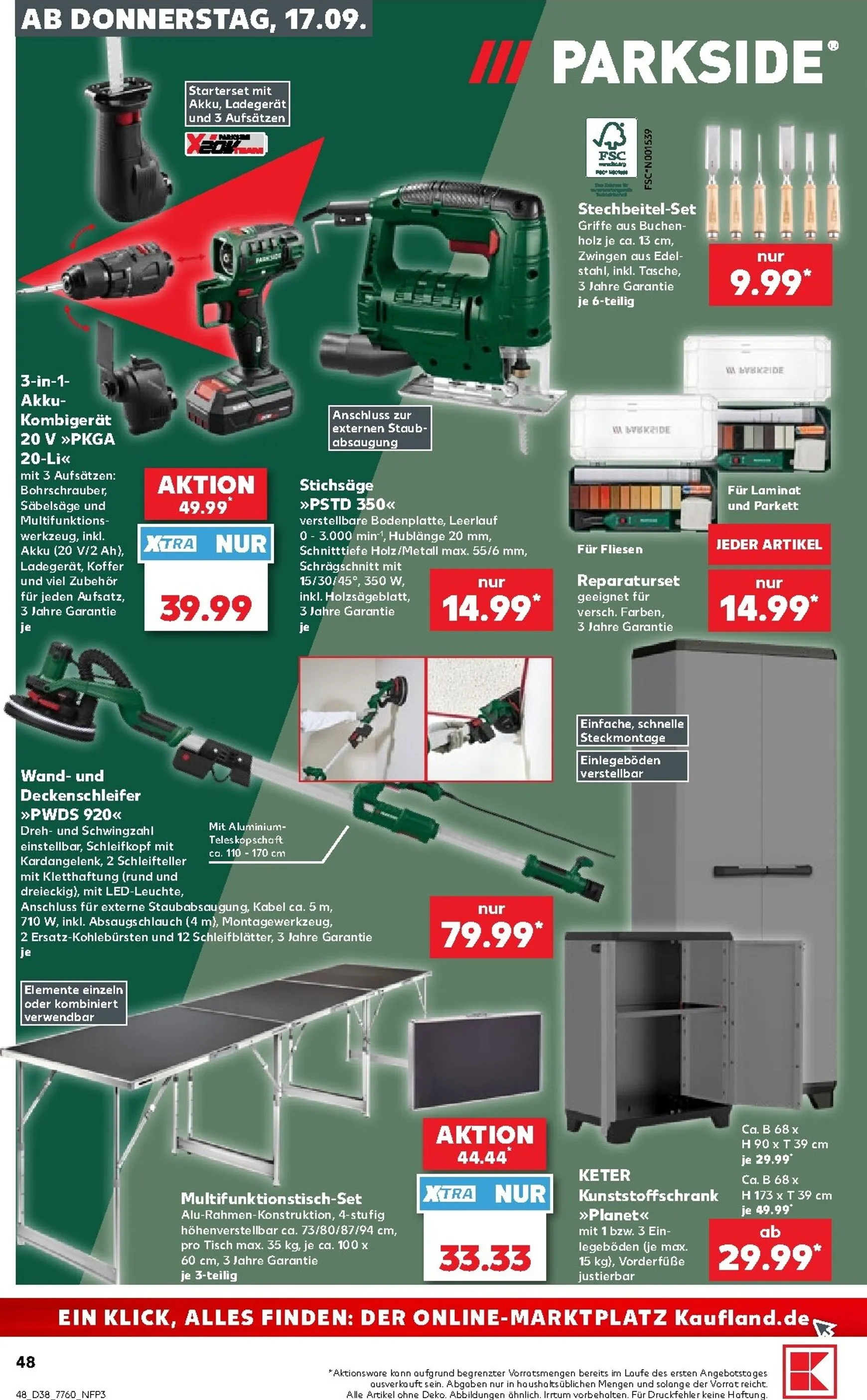 Neuer Kaufland Prospekt – von Donnerstag 17.09.2026 bis Mittwoch 23.09.2026 von 17. September bis 23. September 2026 - Prospekt seite 49