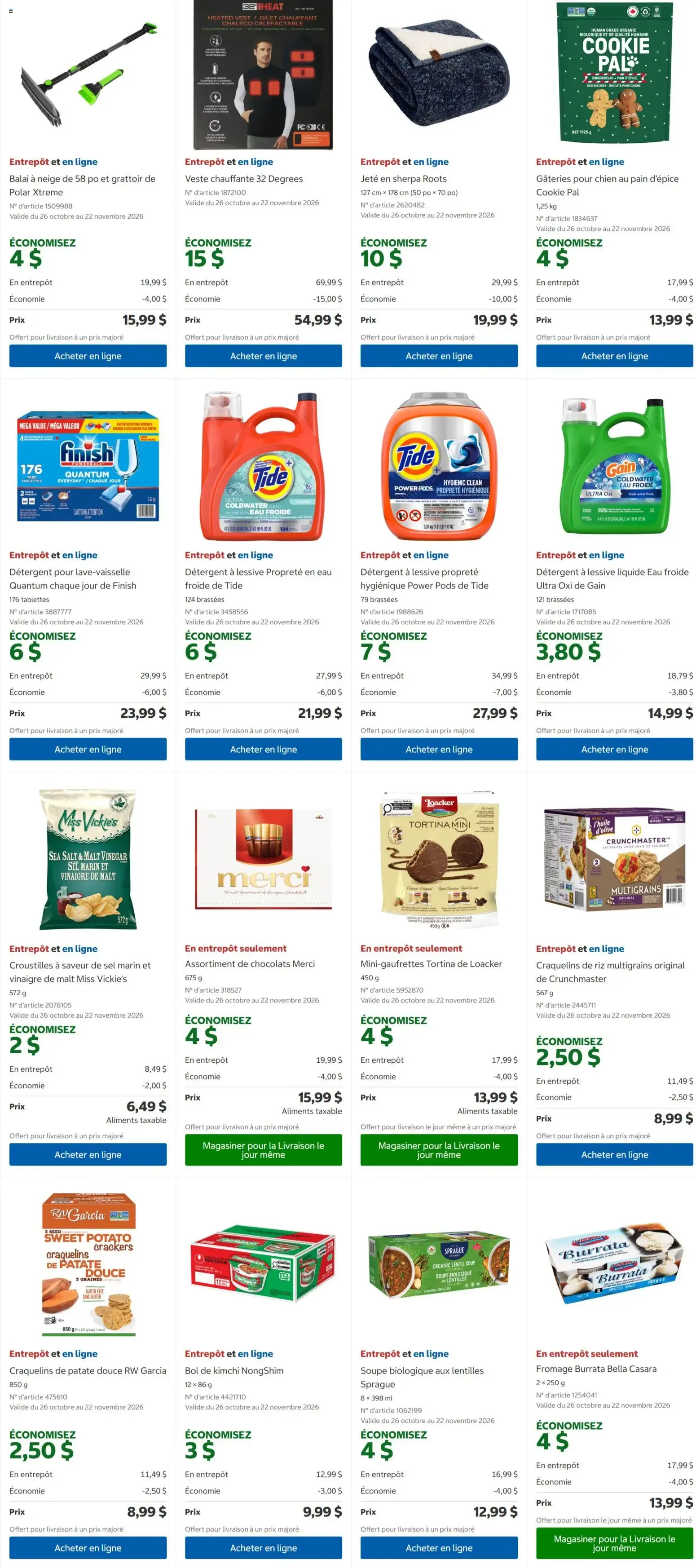 Costco circulaire from Oct 26, 2026 > weekly specials & deals from October 26 to November 8 2026 - flyer page 5