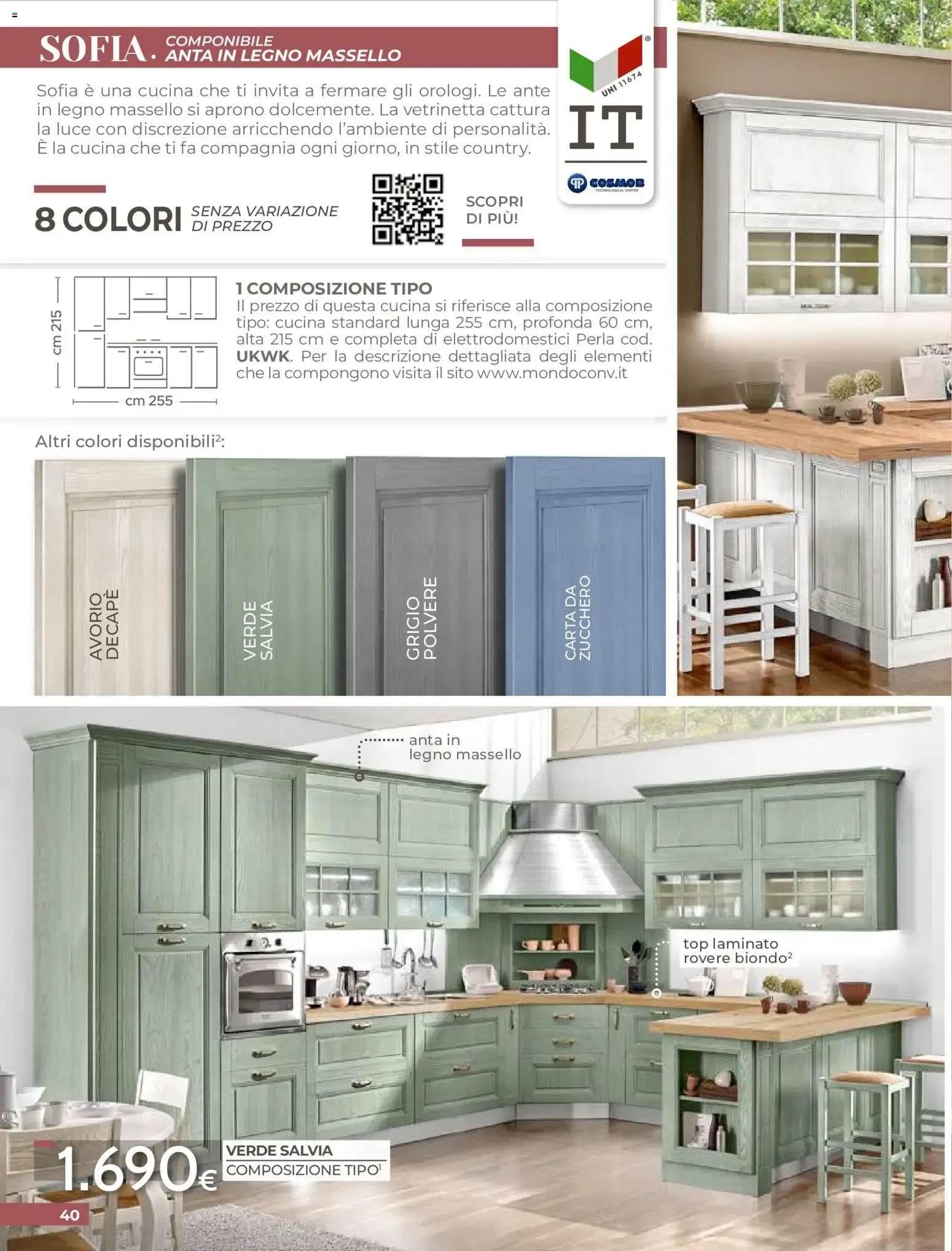 Mondo Convenienza - Selly Cocina: La Certezza del Miglior Prezzo da 1 settembre a 31 dicembre di 2026 - Pagina del volantino 42