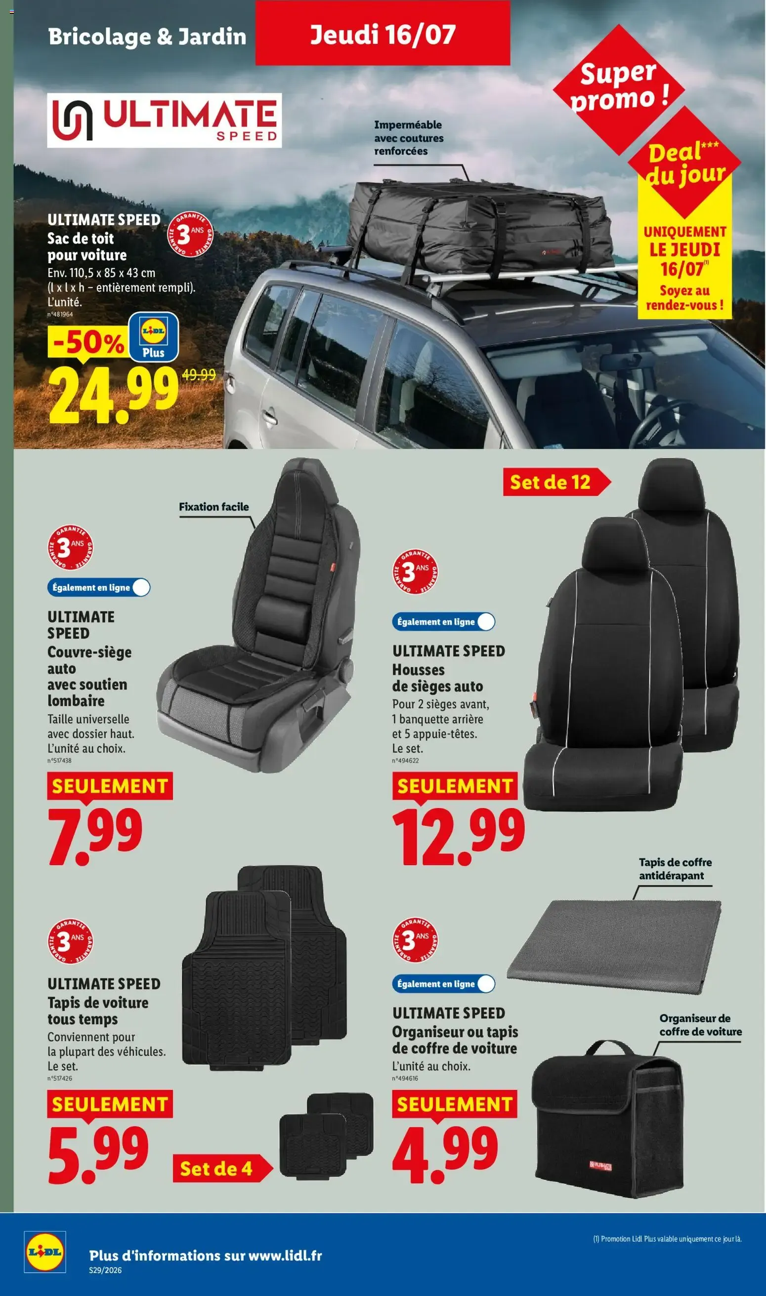 Lidl - L'Été Imbattable du 16 juillet au 22 juillet 2026 - Catalogue page 36