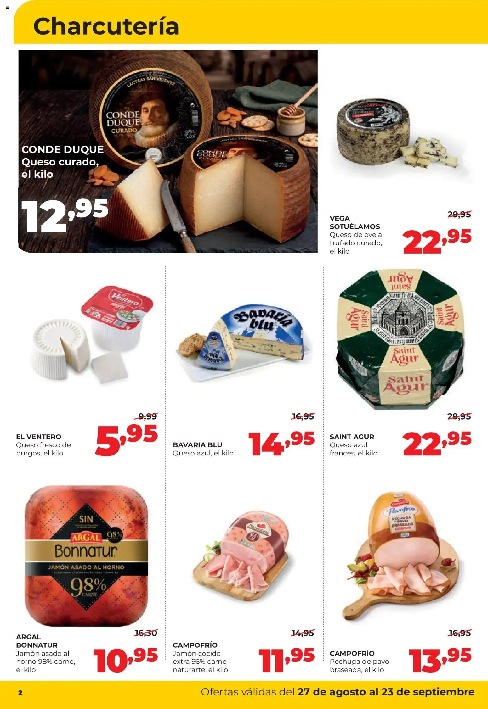 Catálogo de Alimerka folleto Castilla y León del 27/08/2026 | Catálogo 27 de agosto al 23 de septiembre 2026 - Página 2