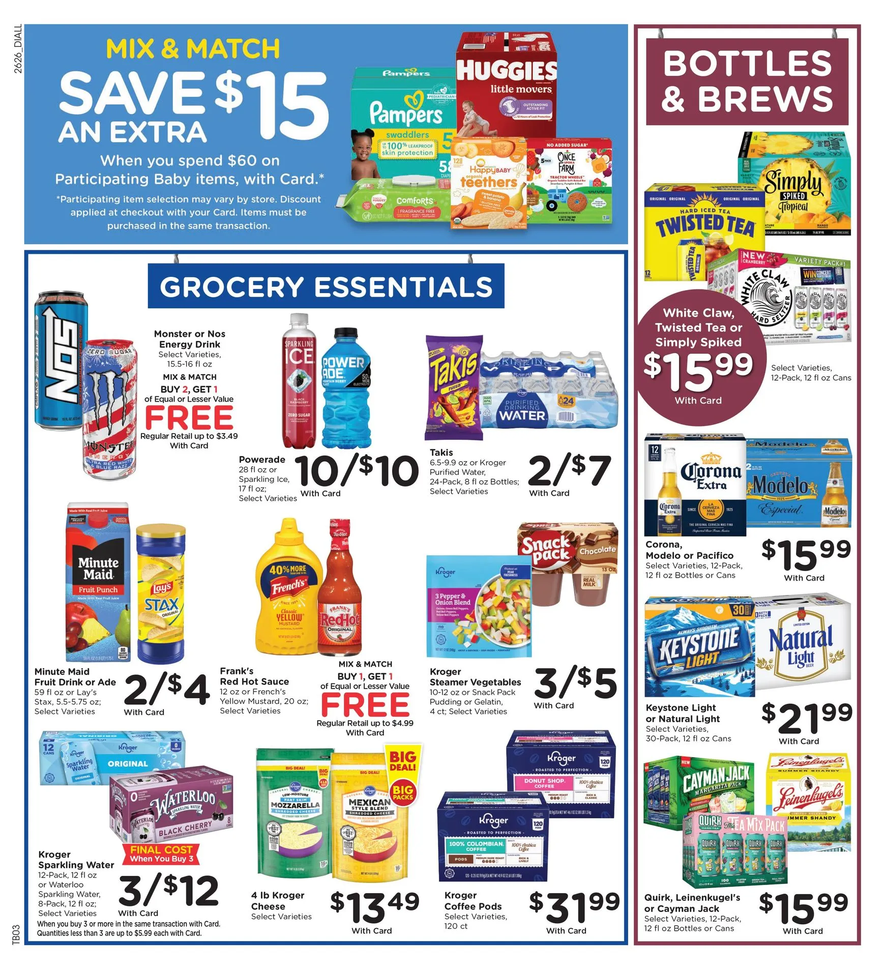 Weekly ad Dillons back to school savings leaflet from July 29 to August 4 2026 - Page 8