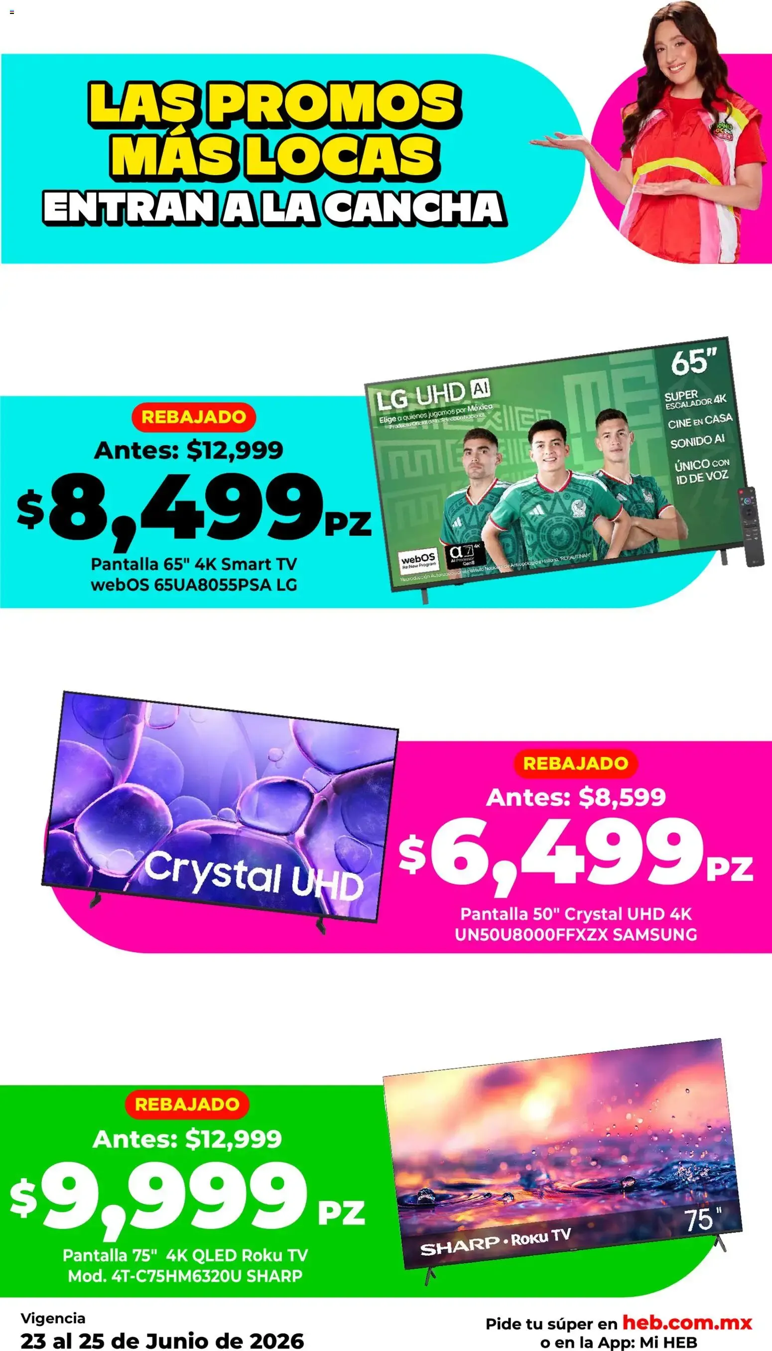 Catálogo de H-E-B folleto Las promos más locas (23/06/2026 - 25/06/2026) - catálogo en línea 23 de junio al 25 de junio 2026 - Pagina 9
