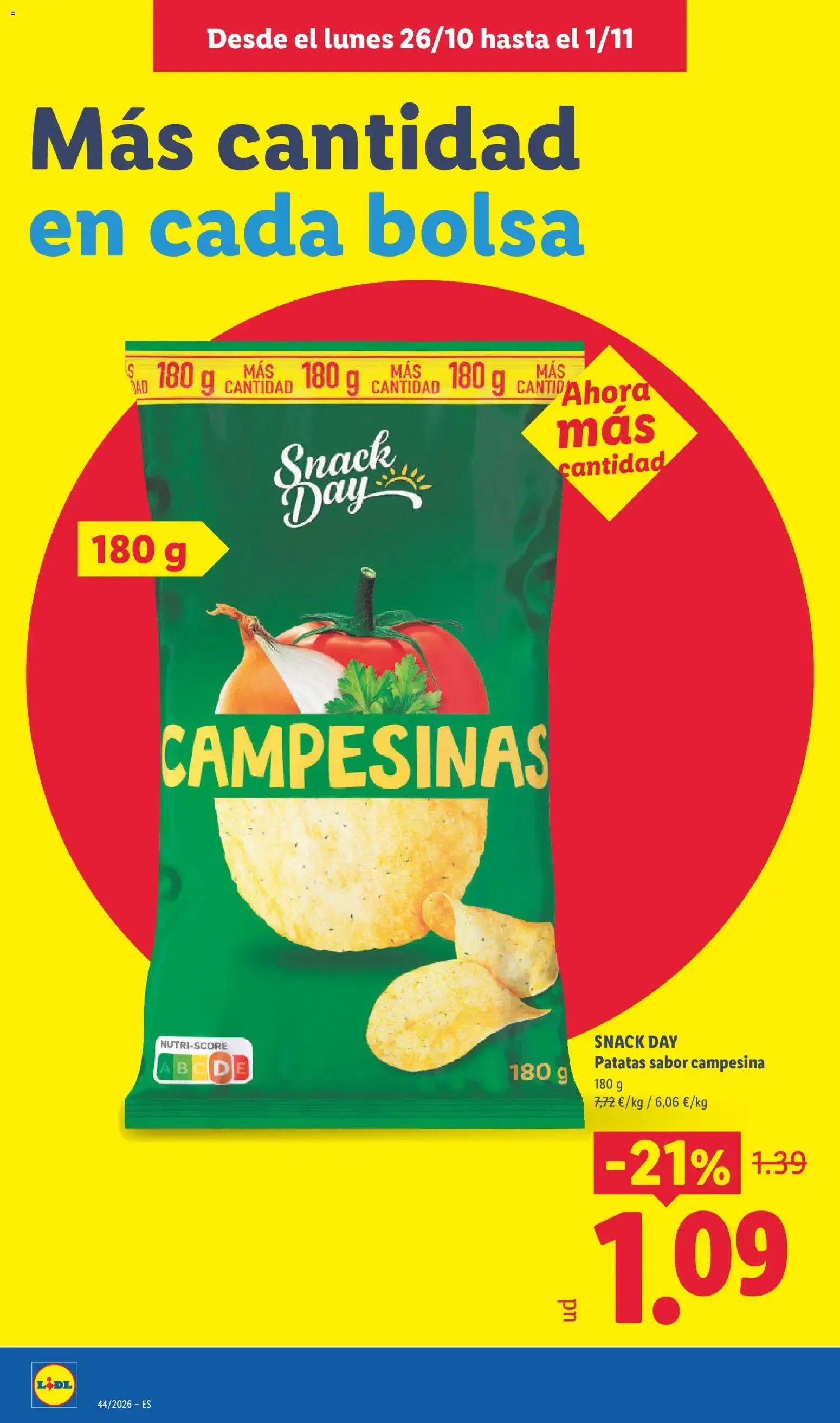 Catálogo de Lidl folleto del 26/10/2026 | Ofertas 26 de octubre al 1 de noviembre 2026 - Página 20