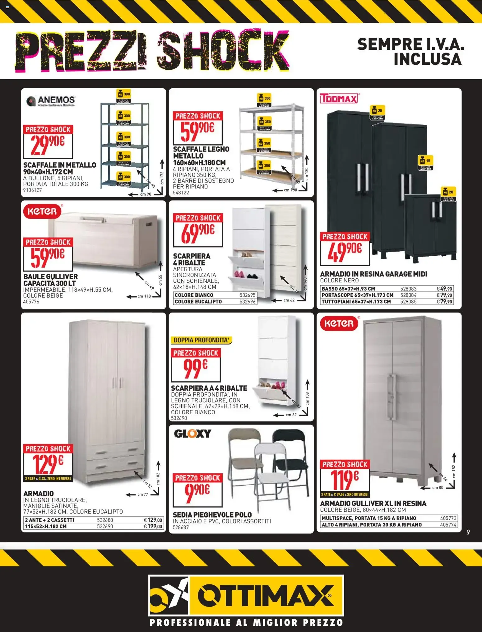 Nuovo Ottimax volantino dal 08/10/2026 > offerte anteprima 🛍️ da 8 ottobre a 25 ottobre di 2026 - Pagina del volantino 9