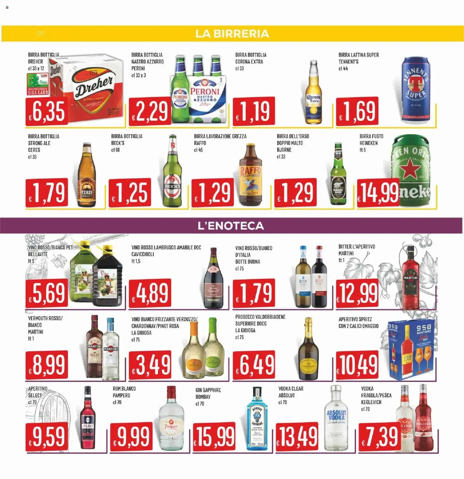 Nuovo SISA volantino Mercadò dal 06/08/2026 > offerte anteprima 🛍️ da 6 agosto a 19 agosto di 2026 - Pagina del volantino 20