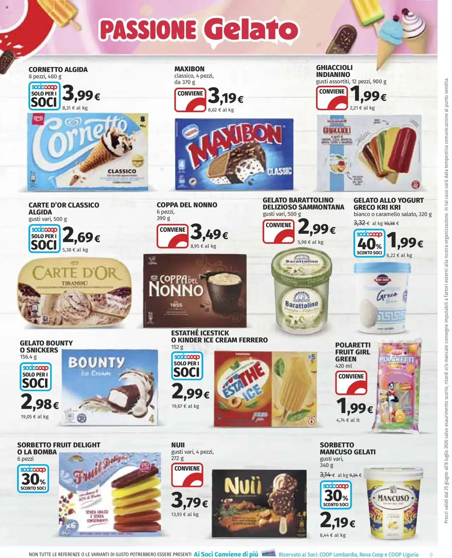 Volantino COOP Anteprima dal 25/06/2026 > NUOVO Promozioni da 25 giugno a 8 luglio di 2026 - Pagina del volantino 9