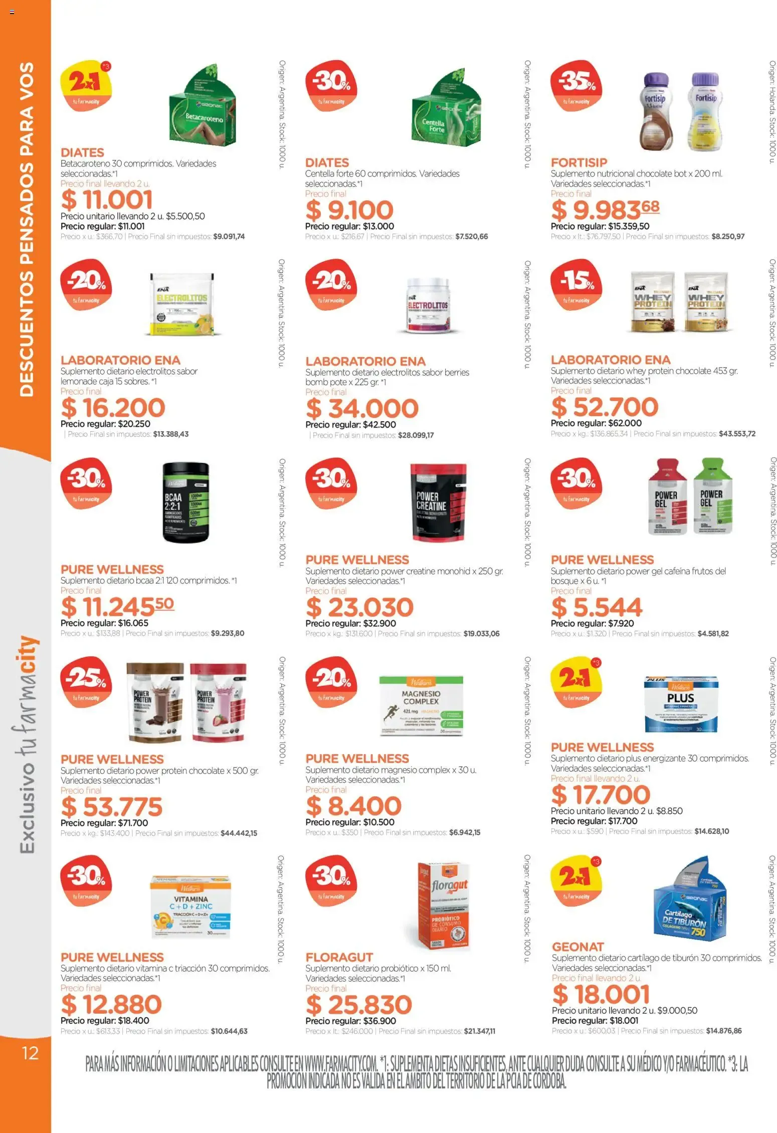 Ofertas de SEMANA tu farmacity 22 de octubre al 30 de octubre 2026 - Página 12 del catálogo