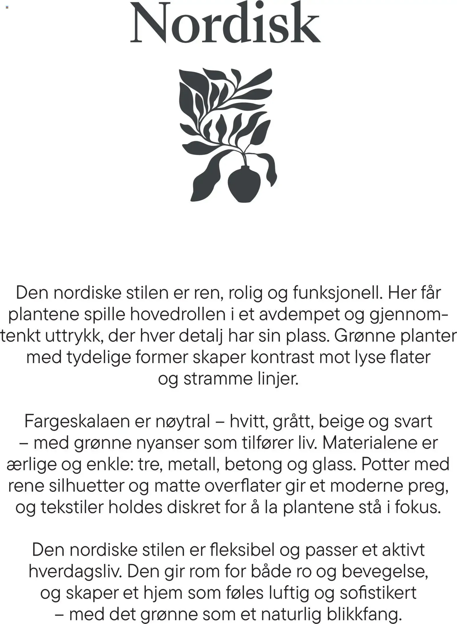 Et hjem med levende rom - En inspirasjonsguide fra Plantasjen fra 8. januar til 17. juni 2026 - kundeavisside 10