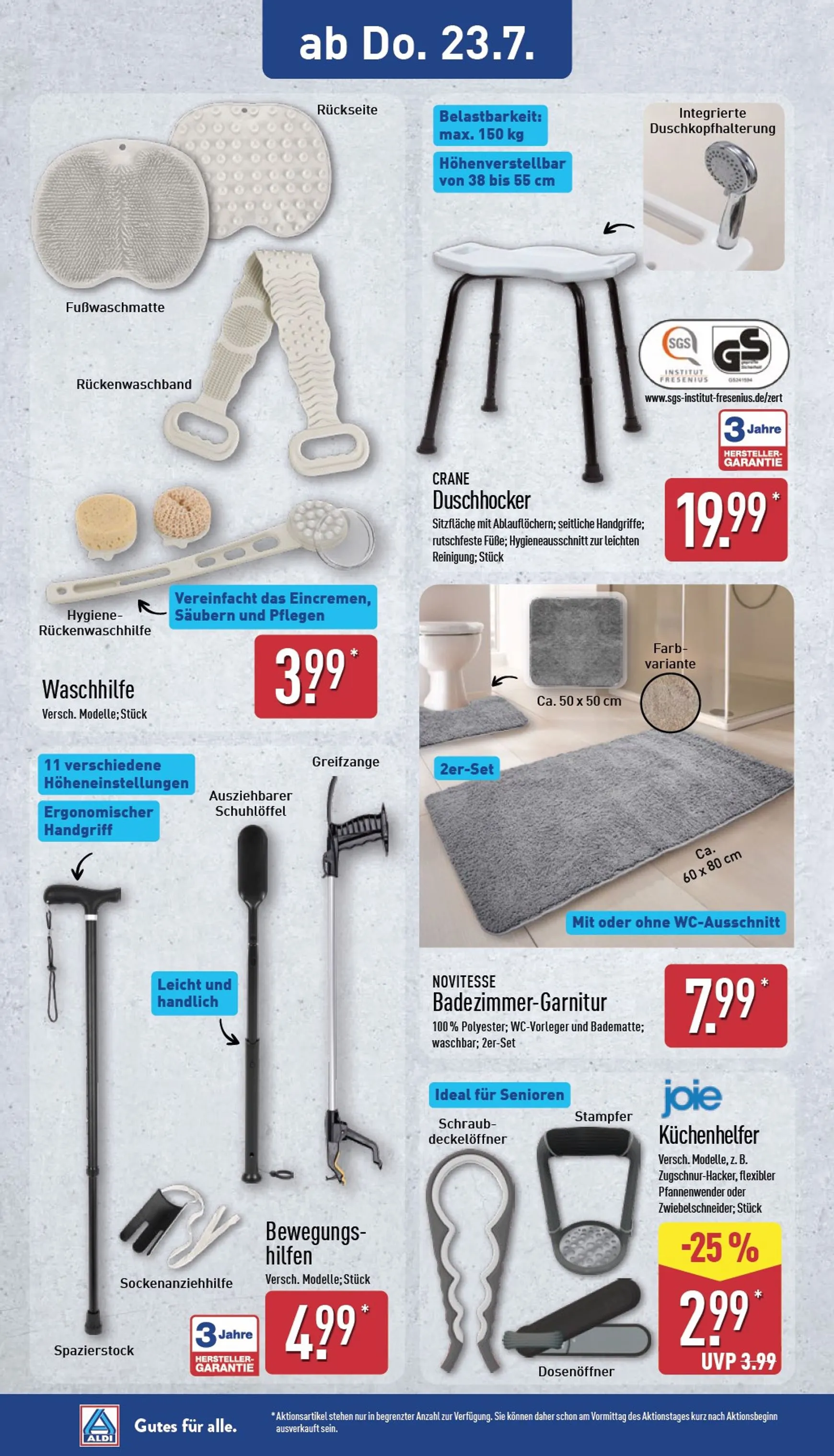 ALDI AUSBLICK von 20. Juli bis 25. Juli 2026 - Prospekt seite 12