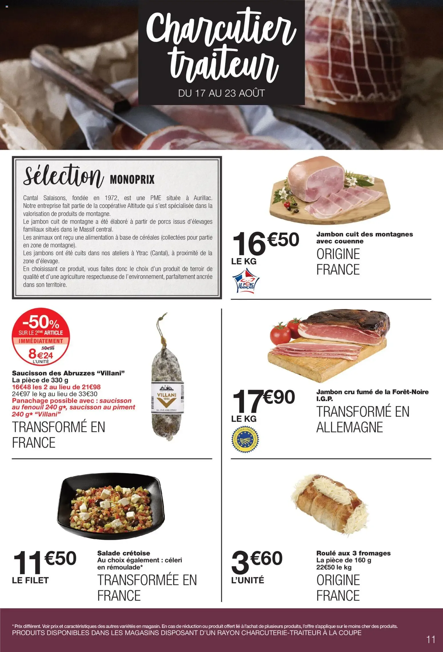 Monoprix catalogue du 11 au 23 août du 11 août au 23 août 2026 - Catalogue page 11
