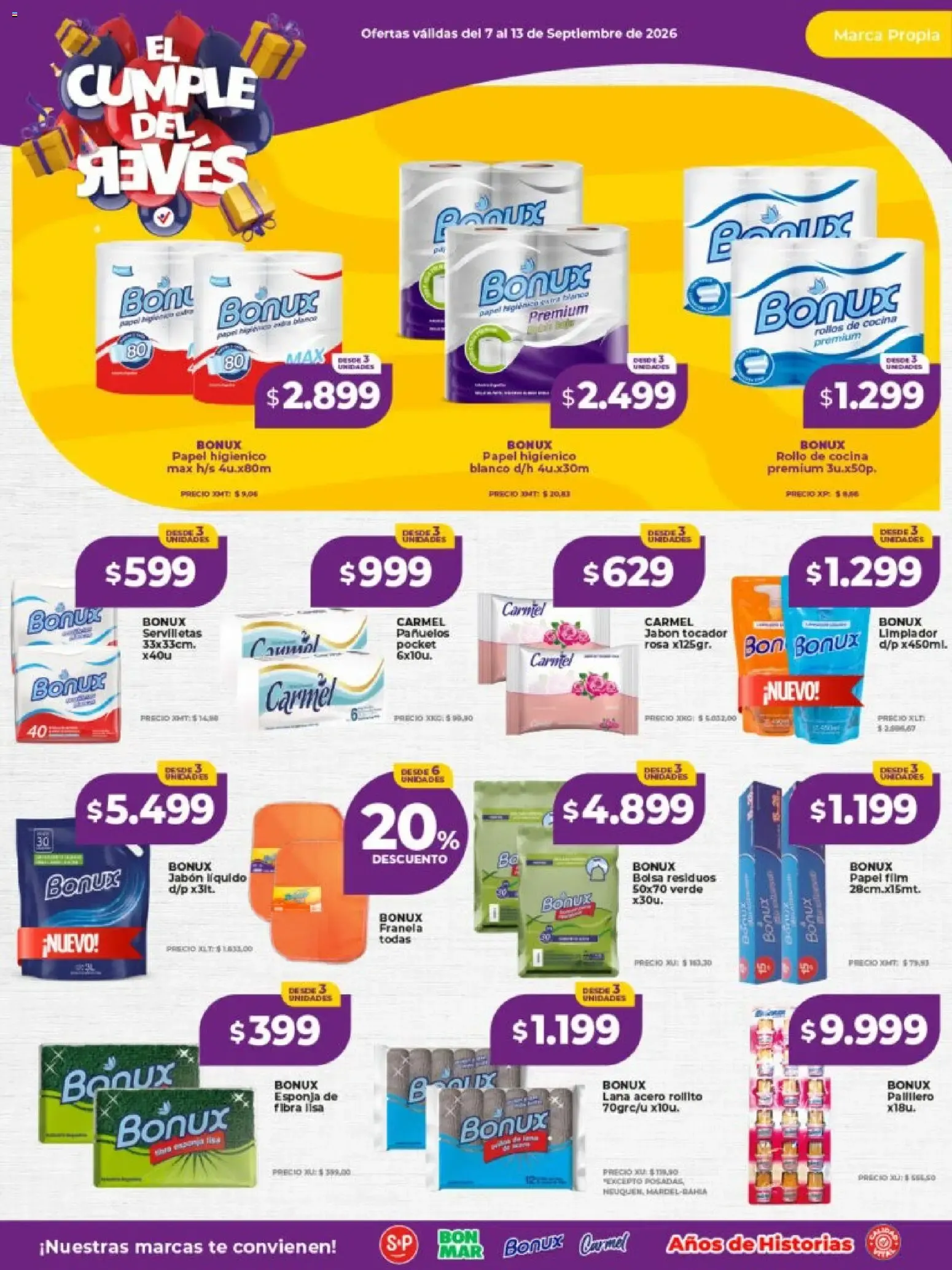 Ofertas de Vital - Especial nuestras marcas || del 07/09/2026 - 13/09/2026 || Catálogo 7 de septiembre al 13 de septiembre 2026 - Página 3 del catálogo