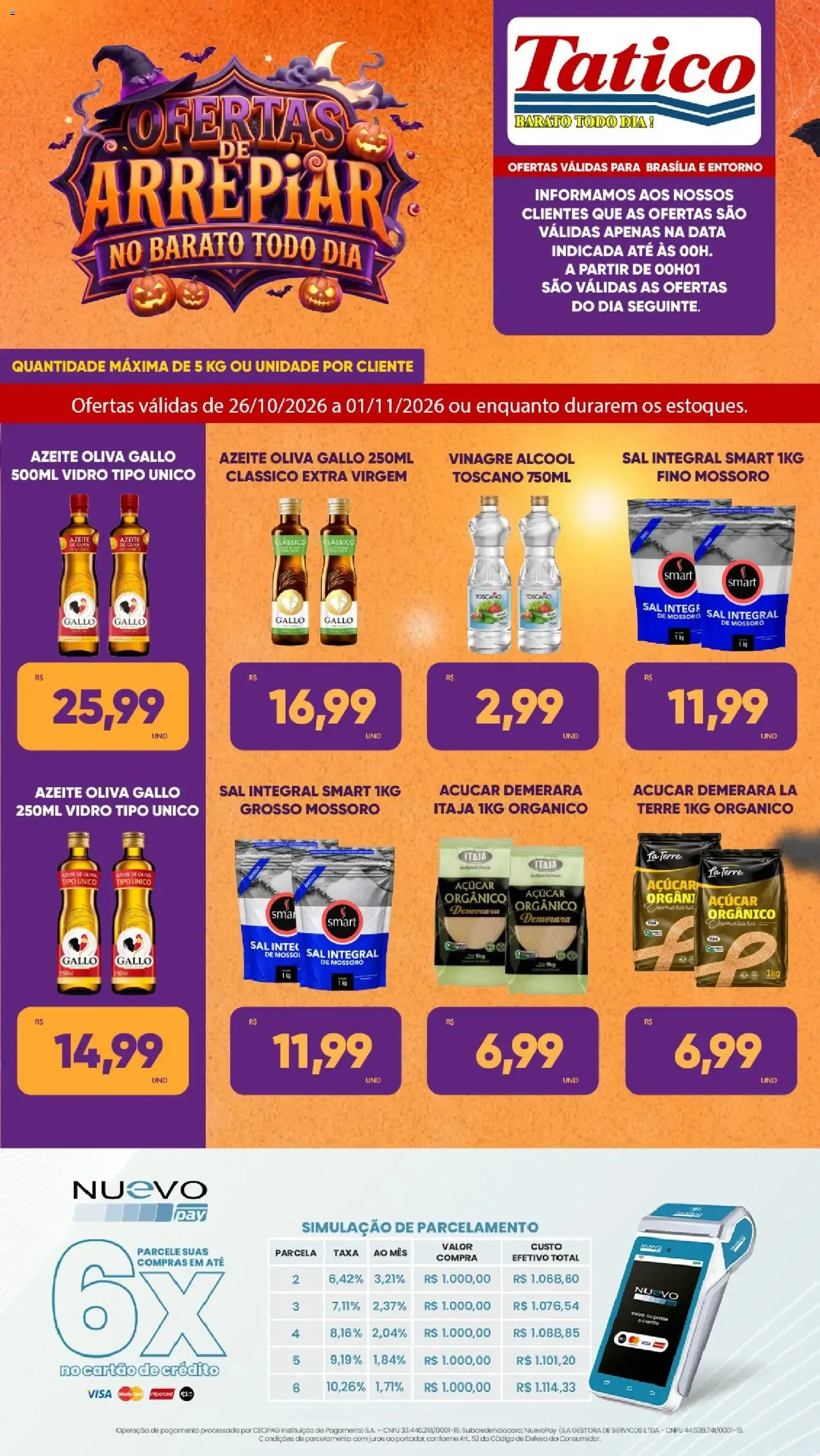 Encarte de Tatico - Ofertas da semana de 26/10/2026 | Promoções Online 26 de outubro até 1 de novembro 2026 - Pagina 11