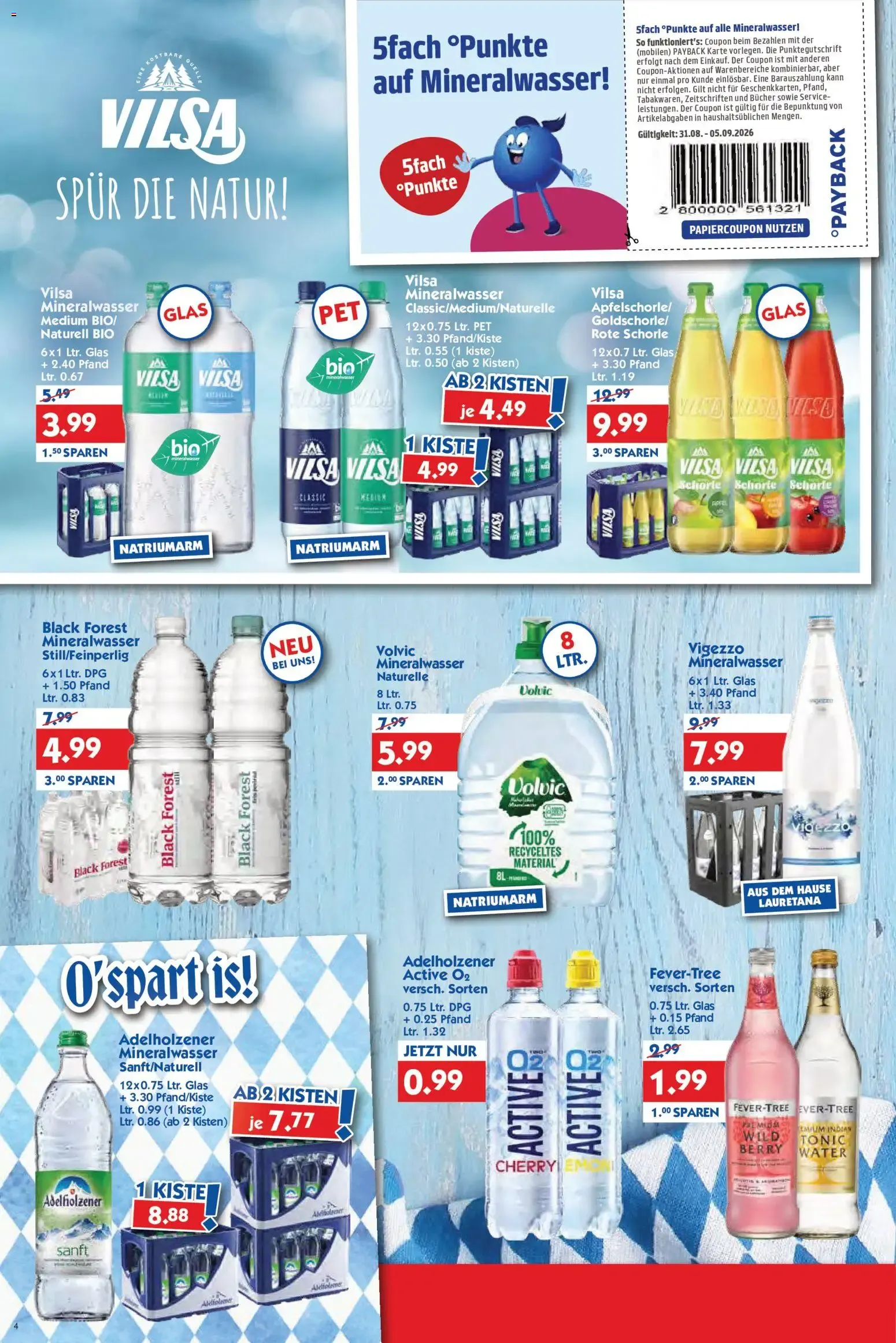 HOL'AB! Getränke Markt: Was wollt ihr trinken? von 31. August bis 5. September 2026 - Prospekt seite 4