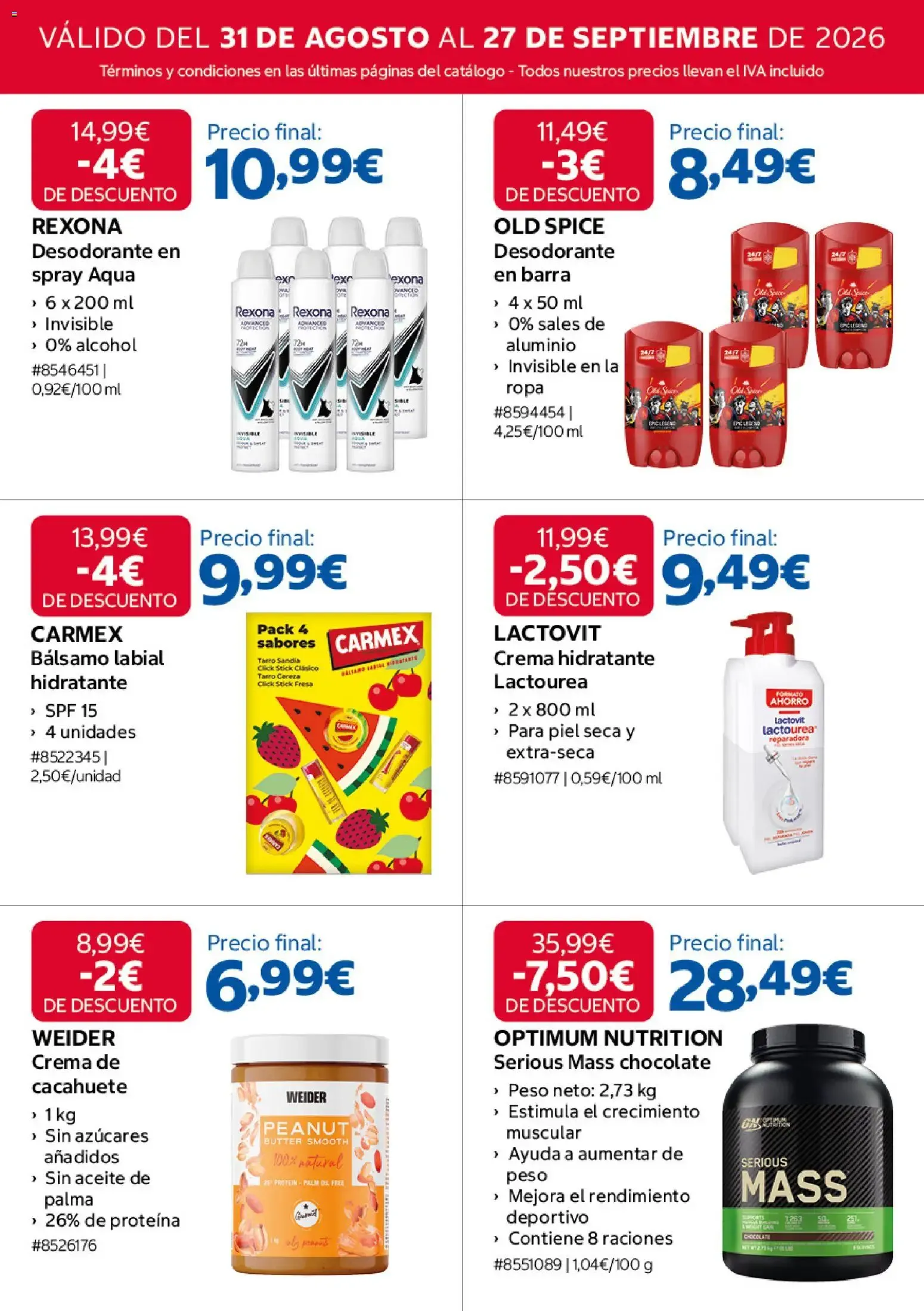 Catálogo de Costco Wholesale: Más de 1000€ en Ahorros para Socios 31 de agosto al 27 de septiembre 2026 - Página 9