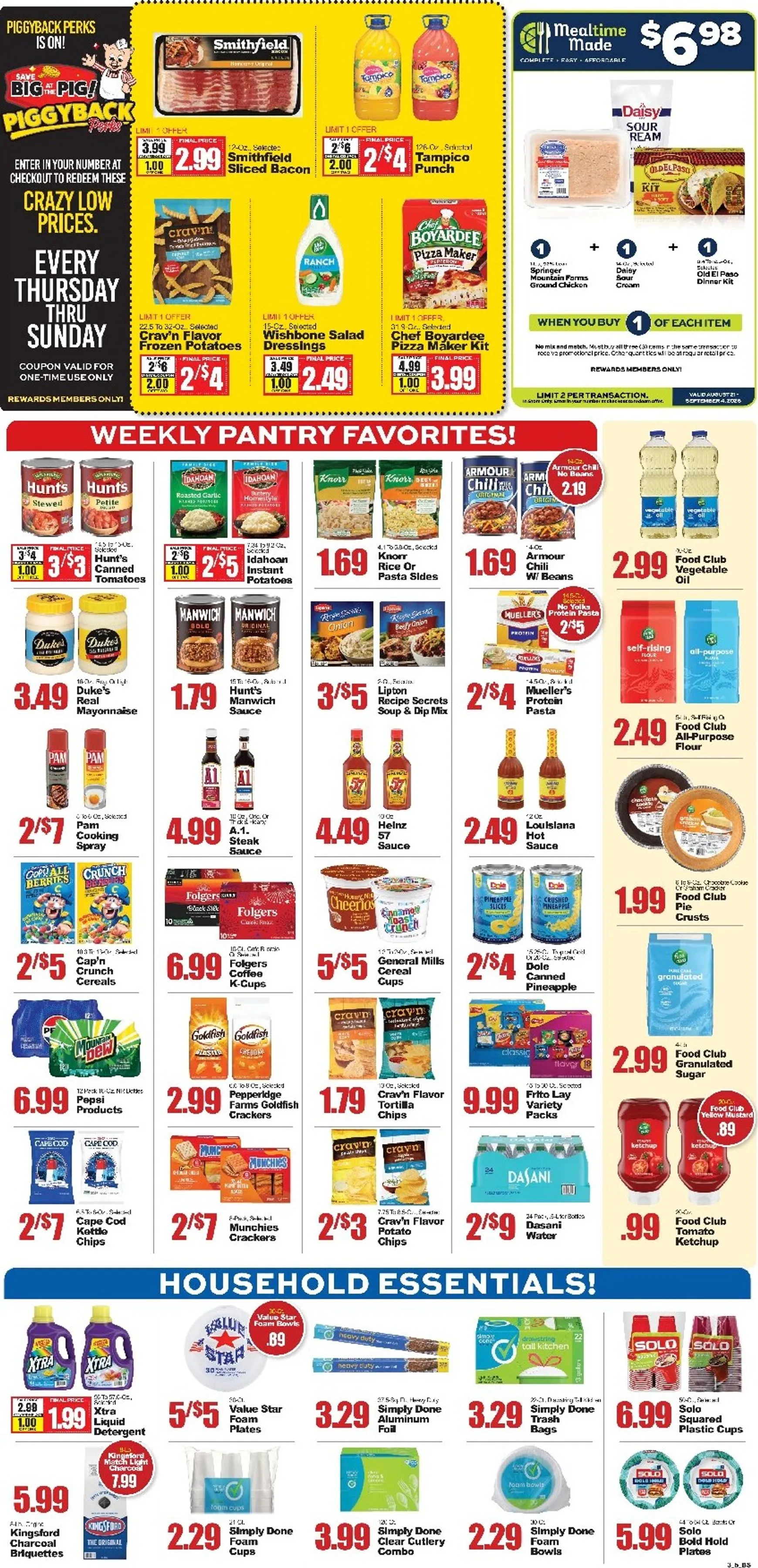 Weekly ad Current Piggly Wiggly leaflet valid from Wednesday 08/26/2026 to Tuesday 09/01/2026 from August 26 to September 1 2026 - Page 3