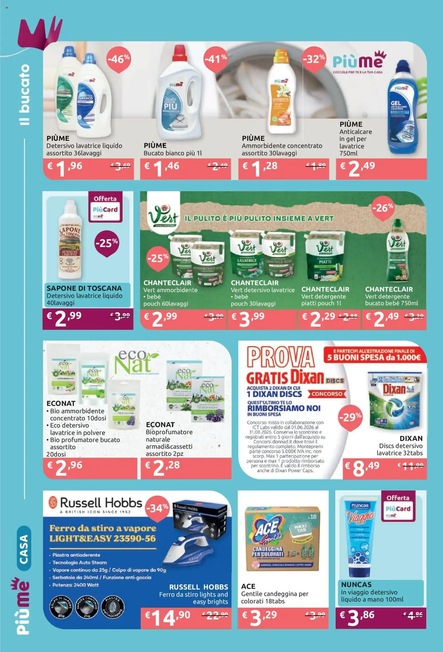 Piùme: La Convenienza Non Va in Ferie da 13 luglio a 2 agosto di 2026 - Pagina del volantino 4