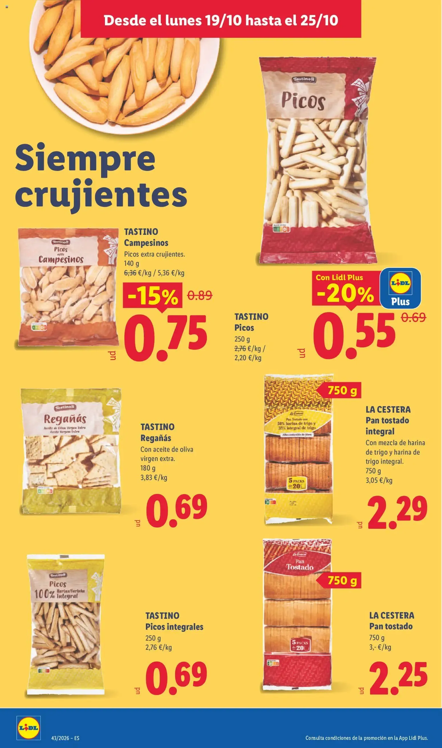 Catálogo de Lidl: Ofertas de carne y otros productos 19 de octubre al 25 de octubre 2026 - Página 16