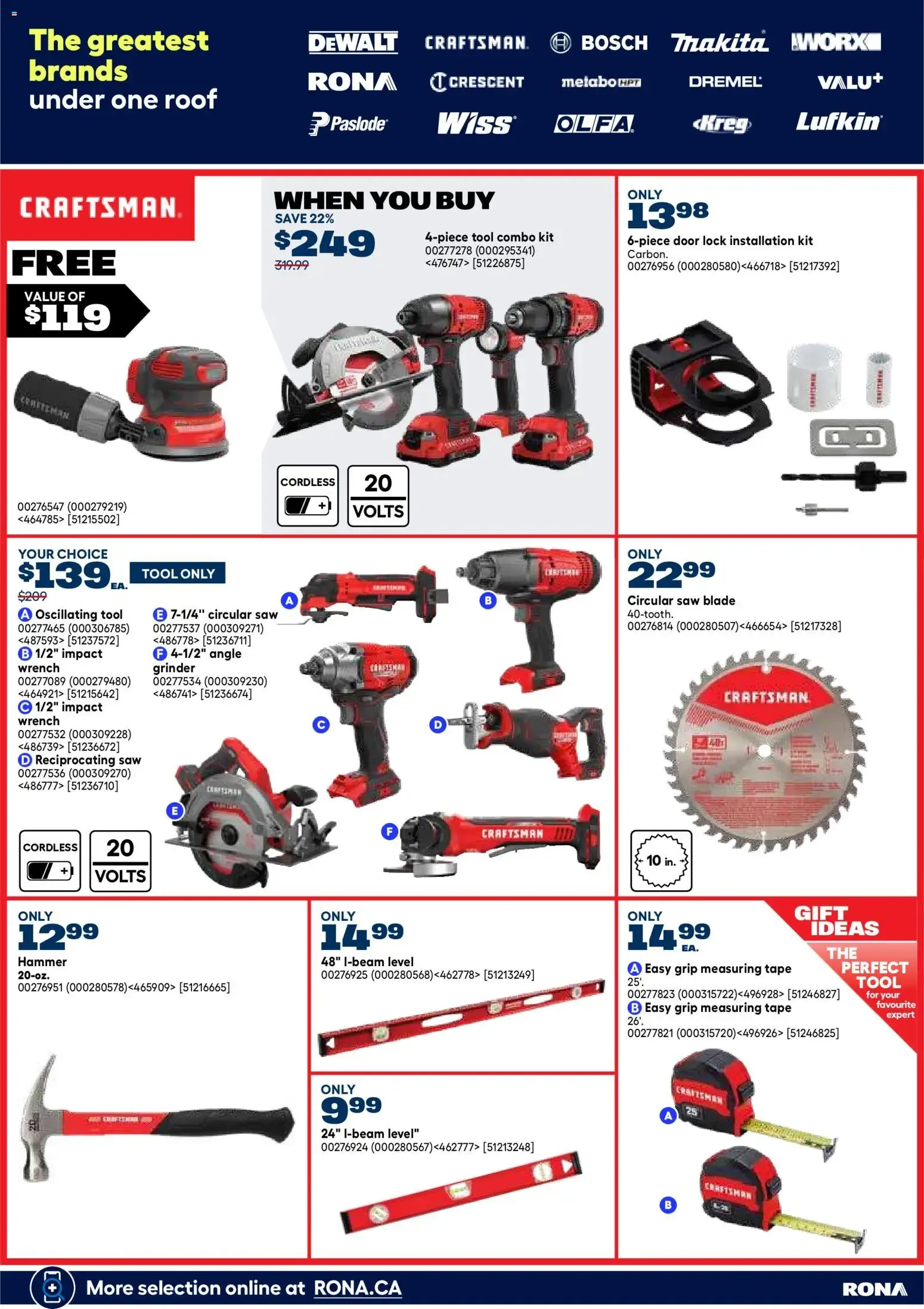 Rona flyer - Amazing deals from May 7, 2026 > weekly specials & deals from May 7 to July 29 2026 - flyer page 11
