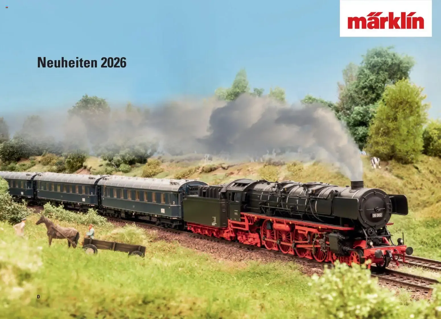 Märklin Neuheiten 2026 von 1. Januar bis 31. Dezember 2026 - Prospekt seite 1