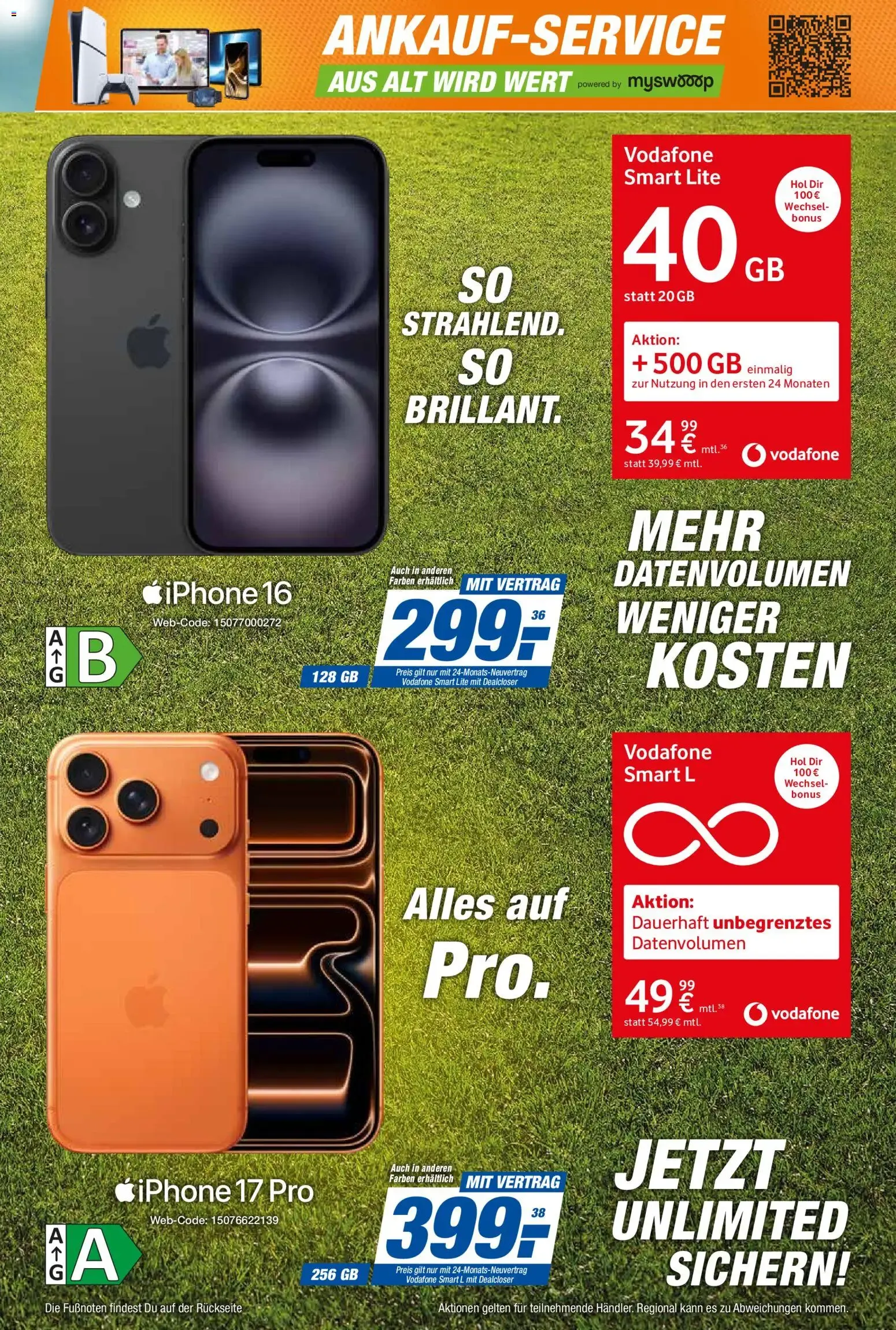 Telekommunikations-Highlights im Juni von 1. Juni bis 30. Juni 2026 - Prospekt seite 17