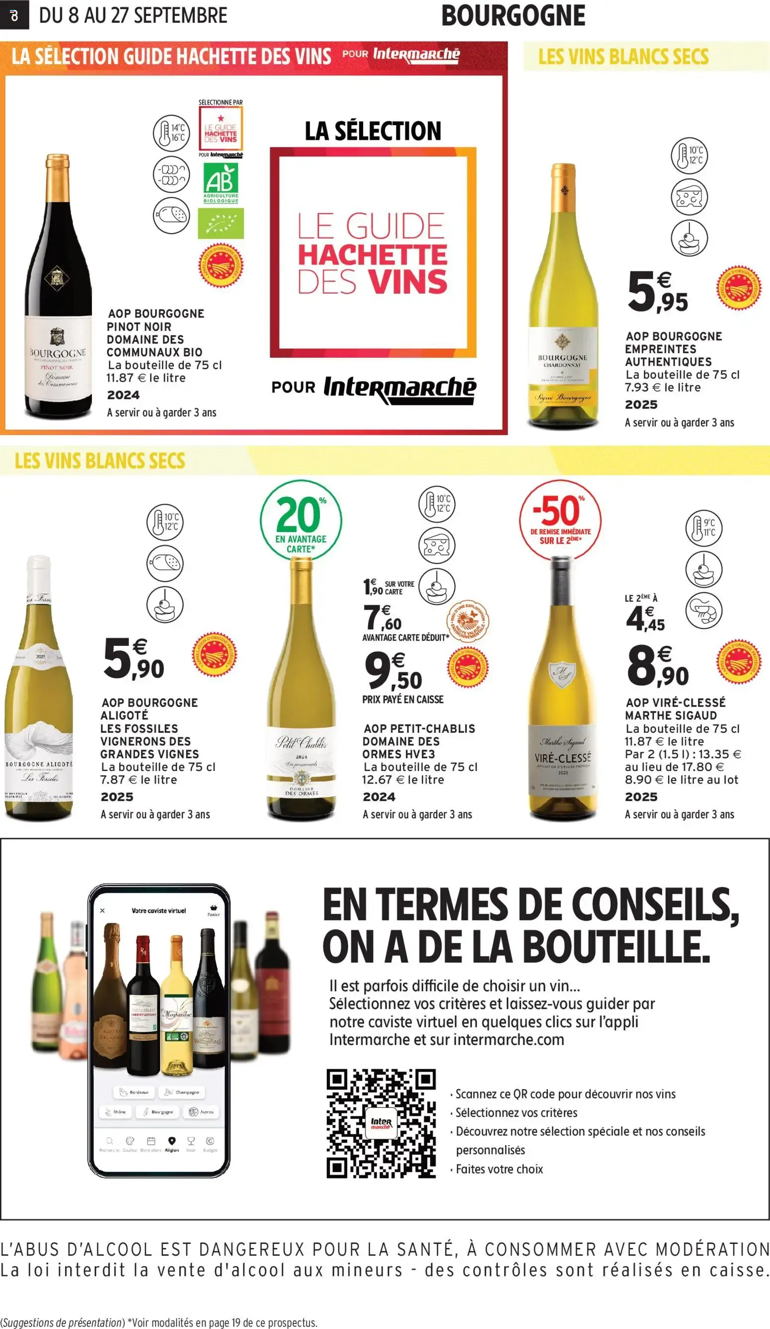 Intermarché - Foire aux vins à partir du 08/09/2026 - promo en ligne du 8 septembre au 27 septembre 2026 - Catalogue page 8