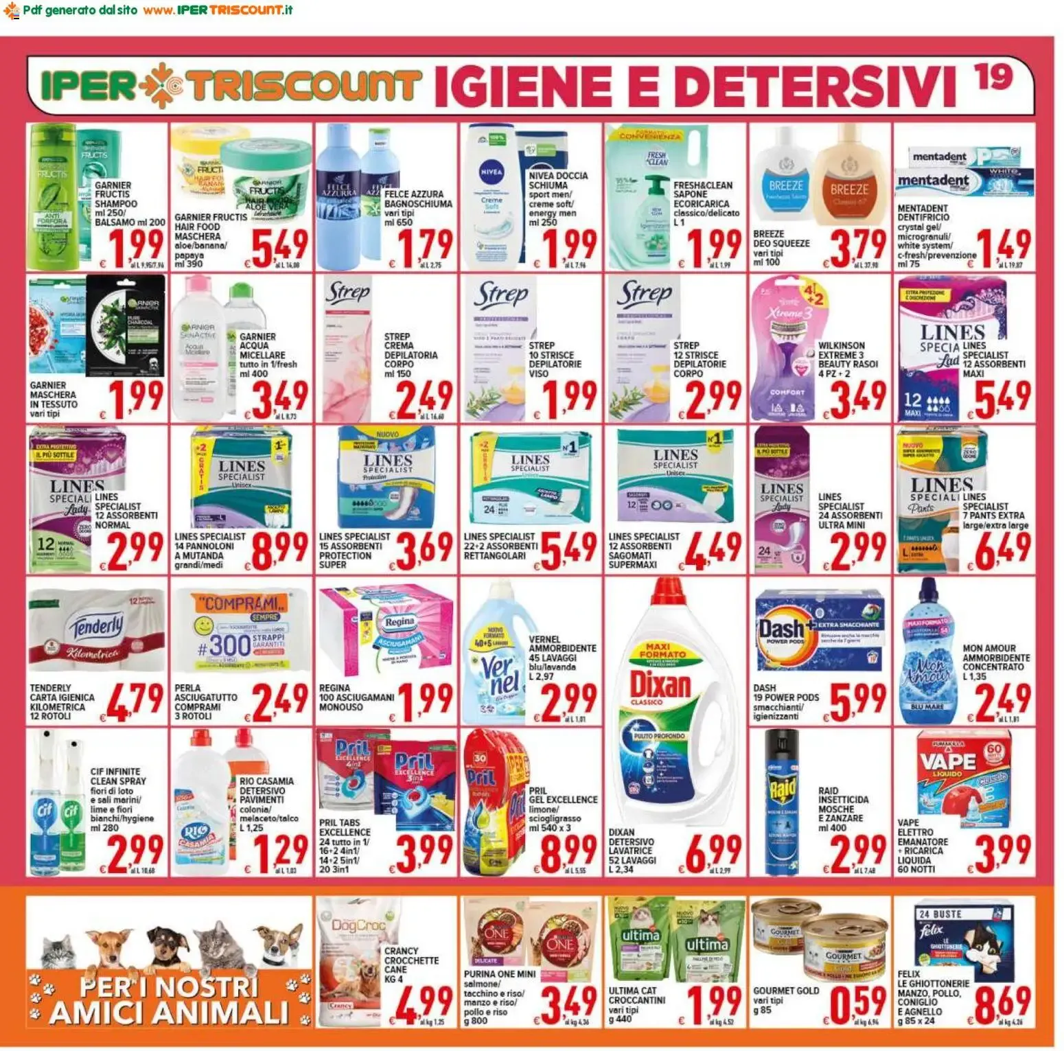 Ipertriscount volantino dal 10/06/2026 - online Offerte da 10 giugno a 18 giugno di 2026 - Pagina del volantino 19