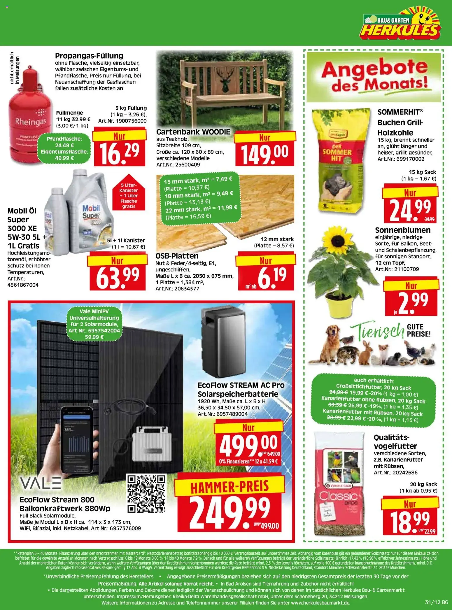HERKULES Bau & Garten (ab 27.07.2026) zum Blättern von 27. Juli bis 1. August 2026 - Prospekt seite 12